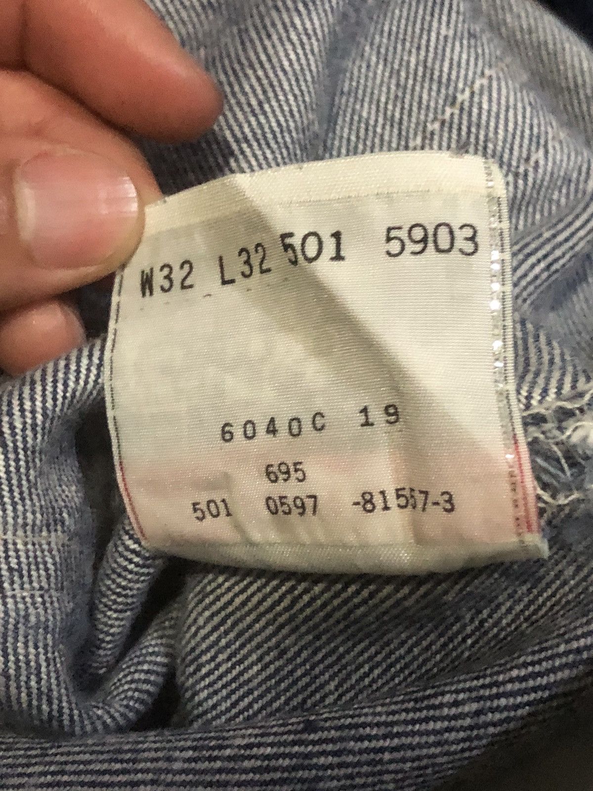 Levi's Vintage 1997 Levis 501e Bombastic Denim Size US 32 / EU 48 - 24 Thumbnail