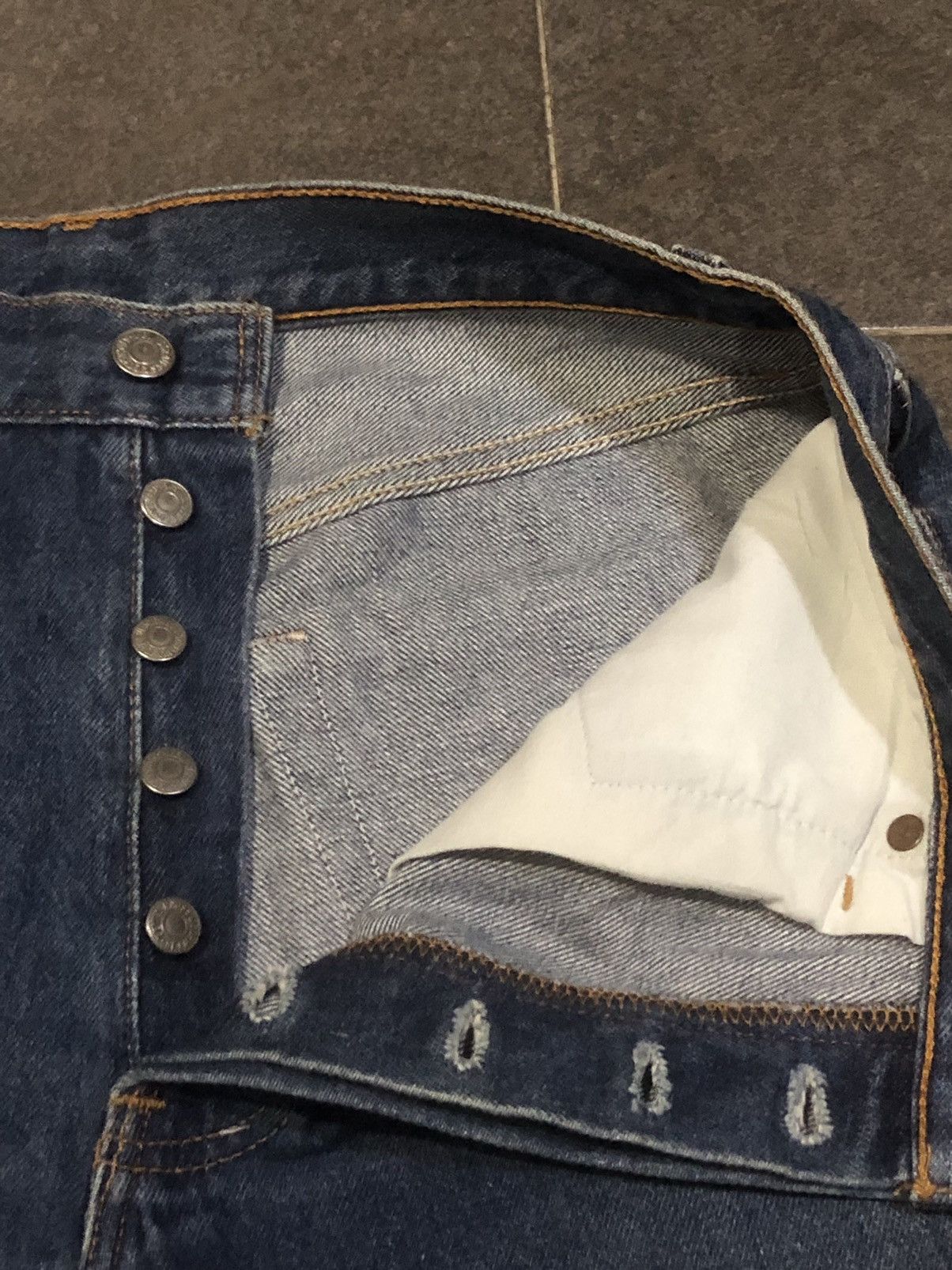 Levi's Vintage 1997 Levis 501e Bombastic Denim Size US 32 / EU 48 - 19 Thumbnail
