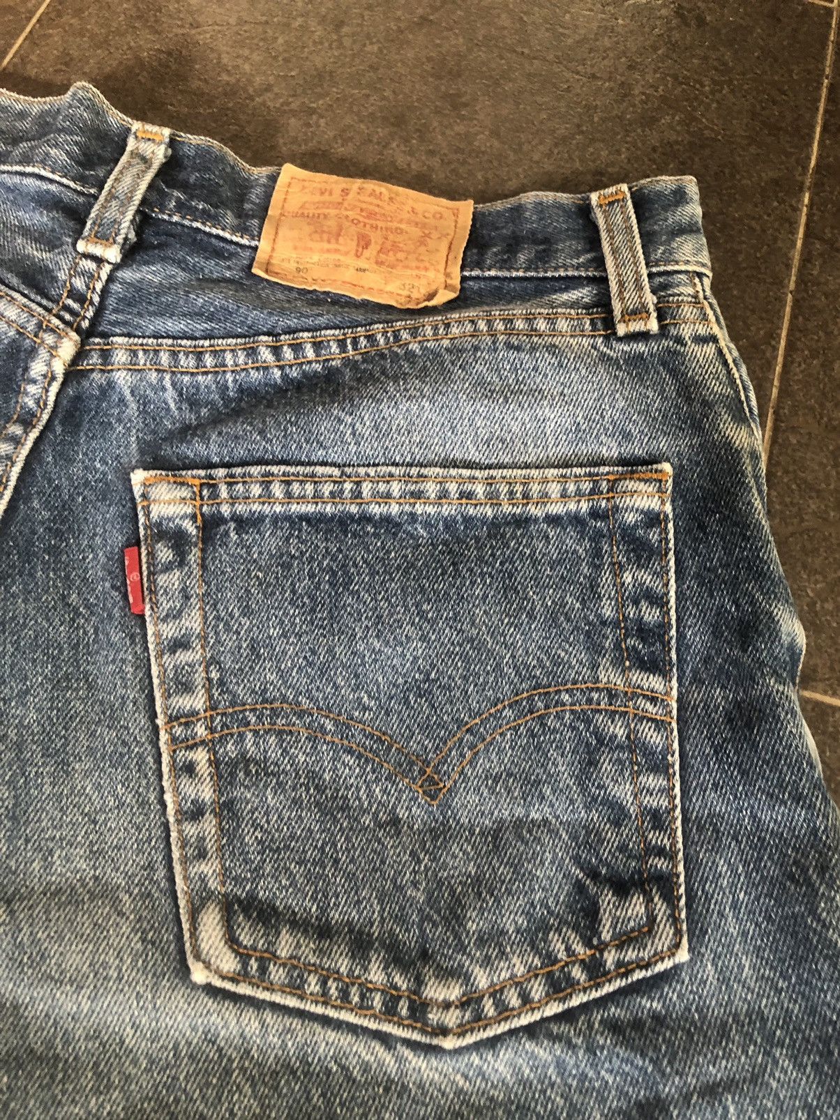 Levi's Vintage 90s Levis 901 Women High Waist Denim Size 30" / US 8 / IT 44 - 12 Thumbnail