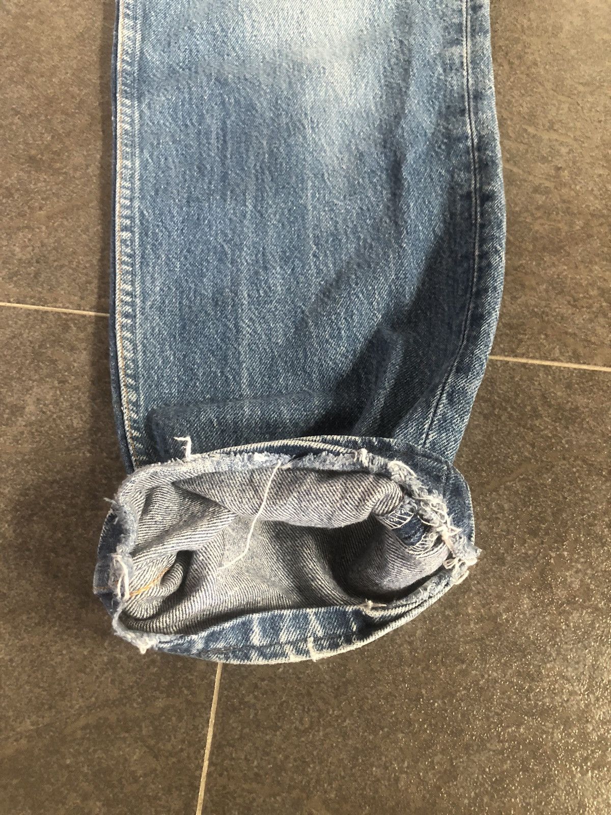 Levi's Vintage 90s Levis 901 Women High Waist Denim Size 30" / US 8 / IT 44 - 5 Thumbnail