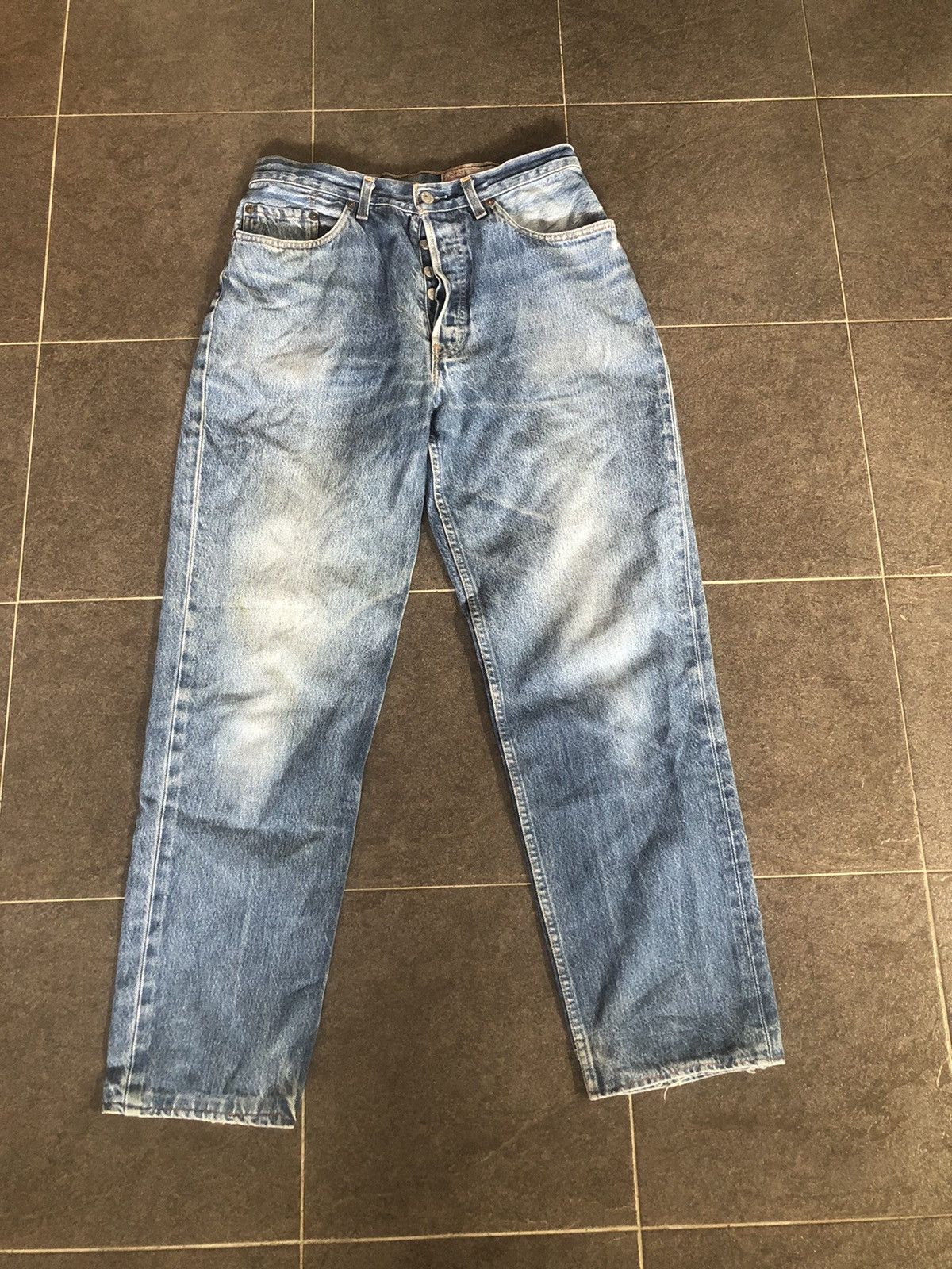 Levi's Vintage 90s Levis 901 Women High Waist Denim Size 30" / US 8 / IT 44 - 1 Thumbnail
