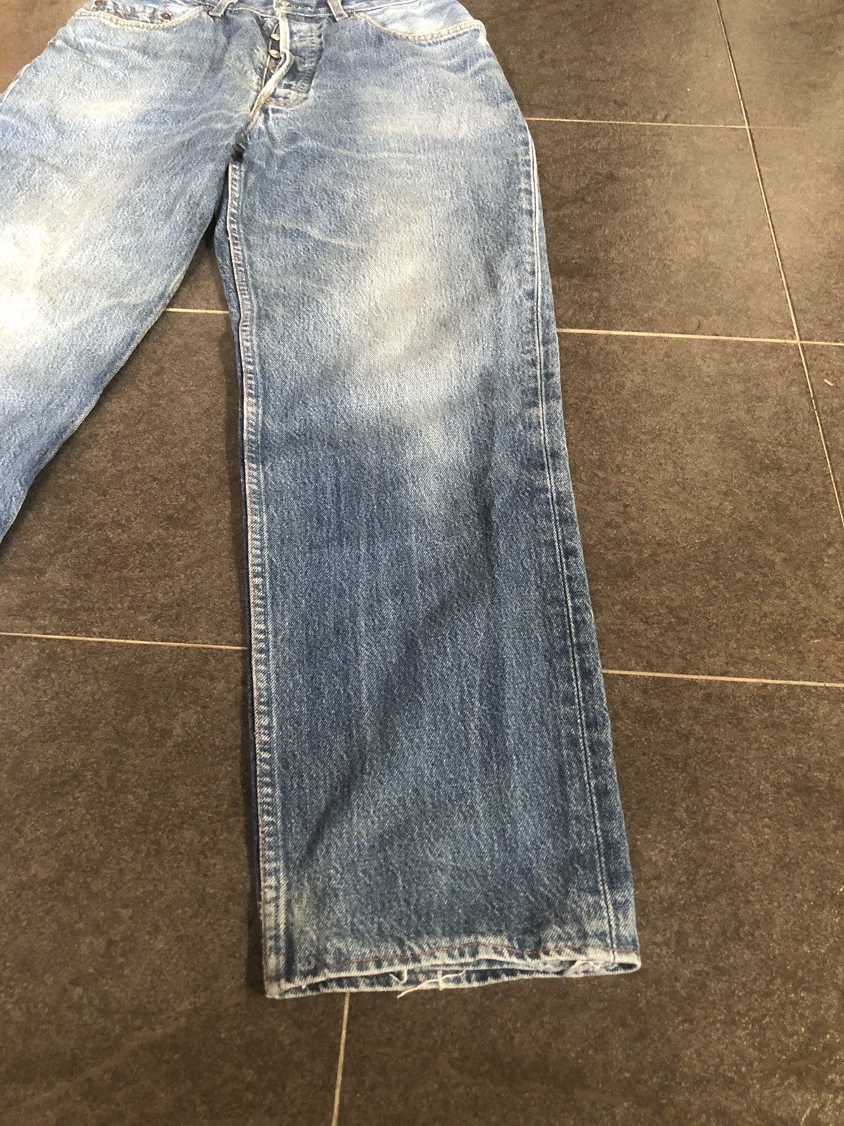 Levi's Vintage 90s Levis 901 Women High Waist Denim Size 30" / US 8 / IT 44 - 3 Thumbnail