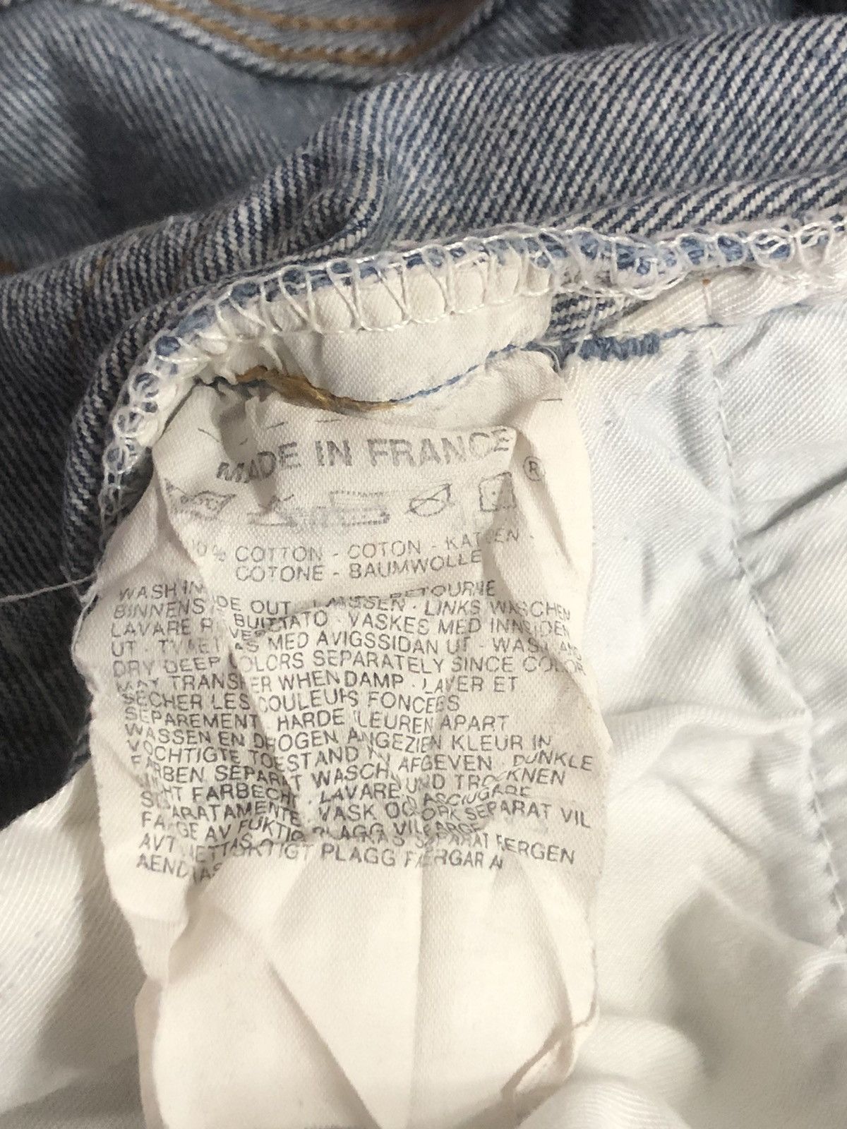 Levi's Vintage 90s Levis 901 Women High Waist Denim Size 30" / US 8 / IT 44 - 20 Thumbnail
