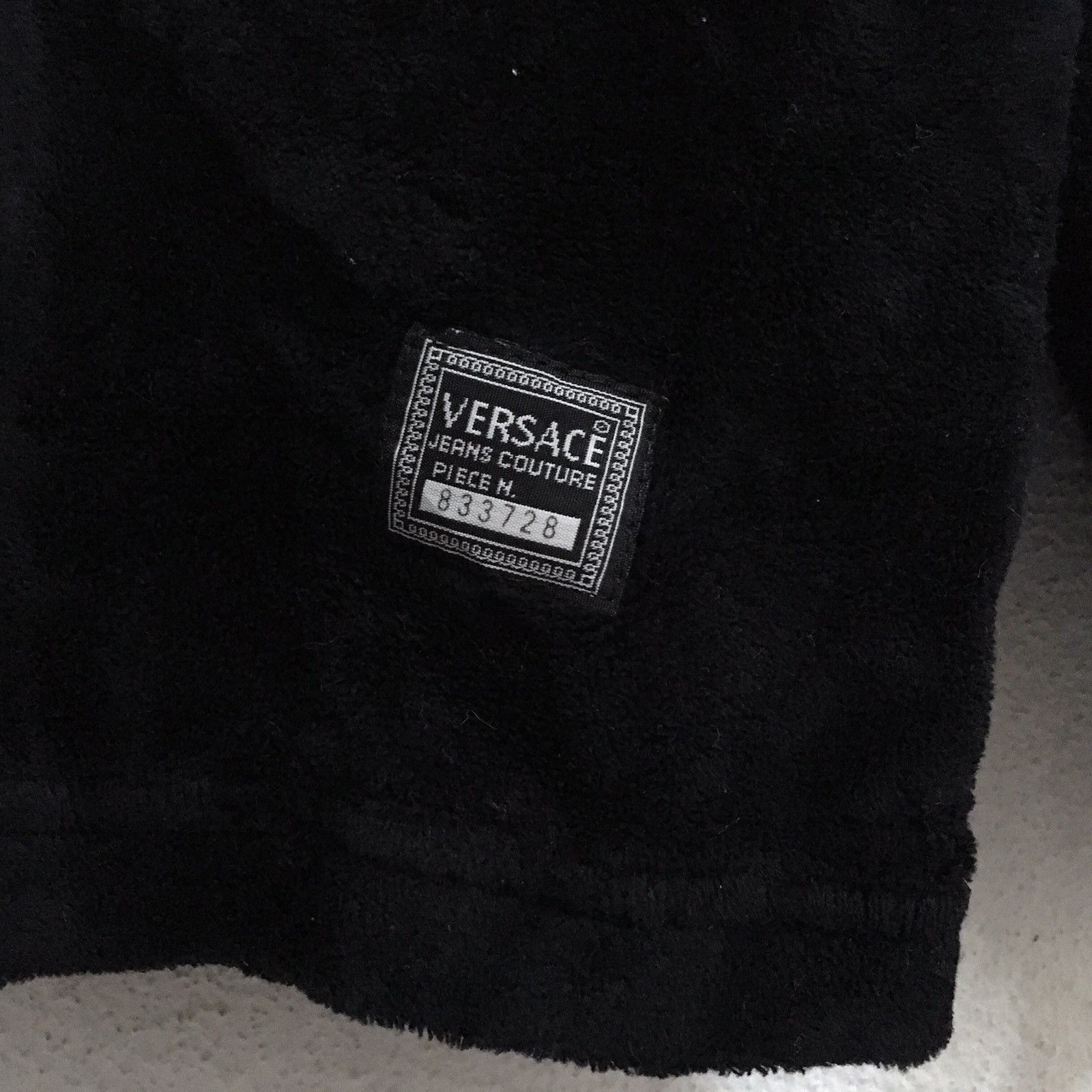 Versace × Versace Jeans Couture VERSACE JEANS COUTURE MEDUSA FLEECE HALF ZIPPER LONG SLEEVE Size US XS / EU 42 / 0 - 5 Thumbnail