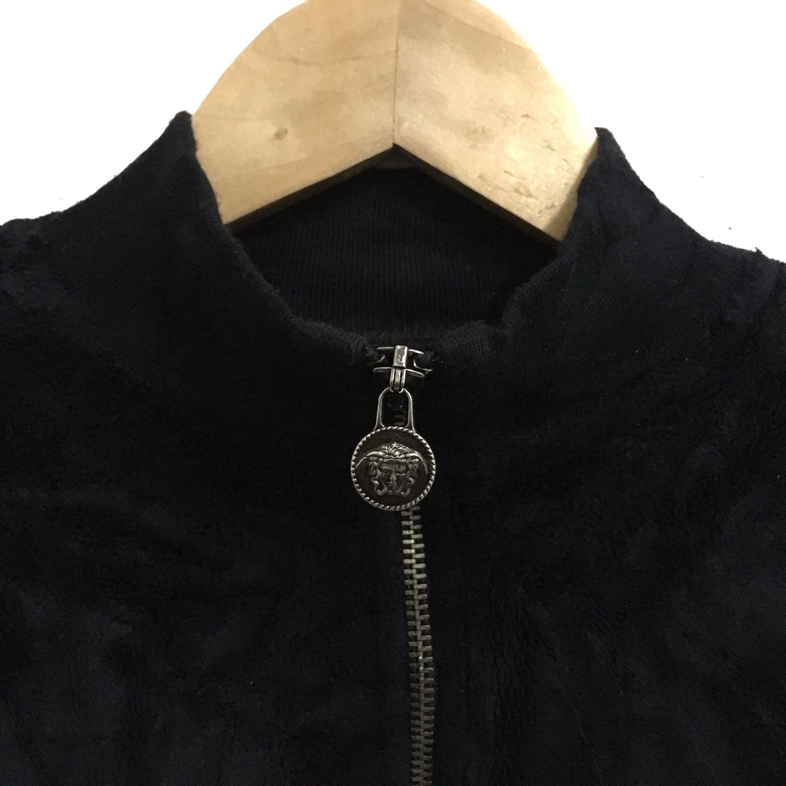 Versace × Versace Jeans Couture VERSACE JEANS COUTURE MEDUSA FLEECE HALF ZIPPER LONG SLEEVE Size US XS / EU 42 / 0 - 6 Thumbnail