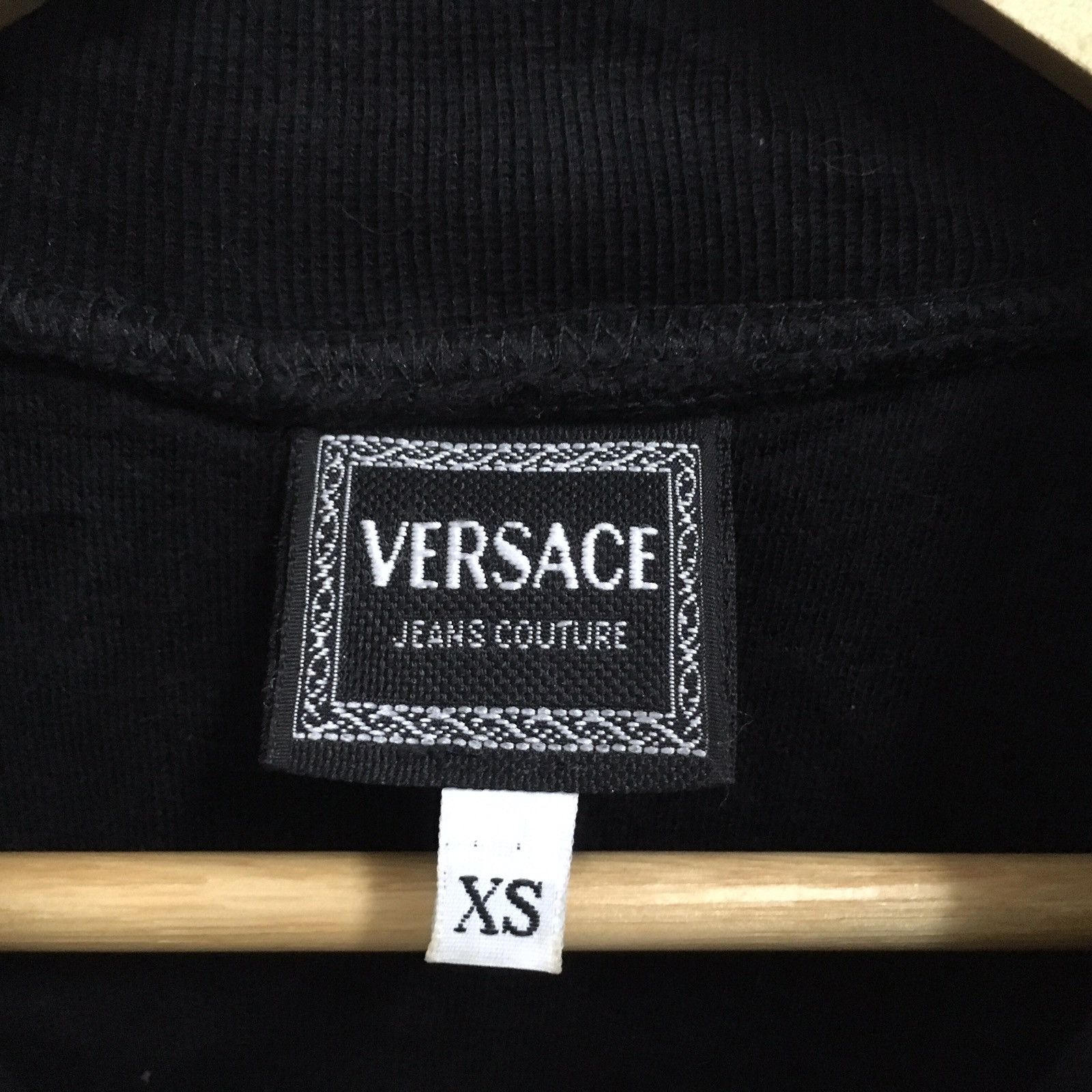 Versace × Versace Jeans Couture VERSACE JEANS COUTURE MEDUSA FLEECE HALF ZIPPER LONG SLEEVE Size US XS / EU 42 / 0 - 3 Thumbnail