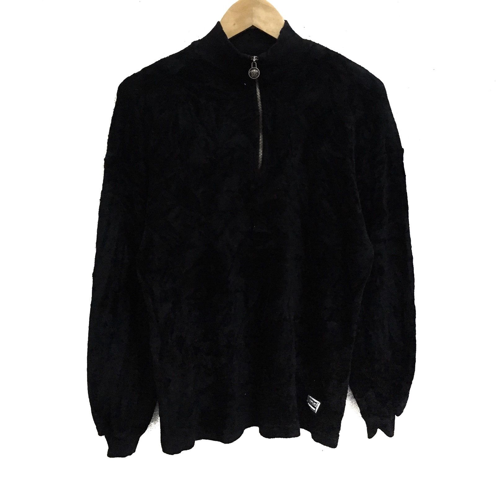 Versace × Versace Jeans Couture VERSACE JEANS COUTURE MEDUSA FLEECE HALF ZIPPER LONG SLEEVE Size US XS / EU 42 / 0 - 1 Thumbnail