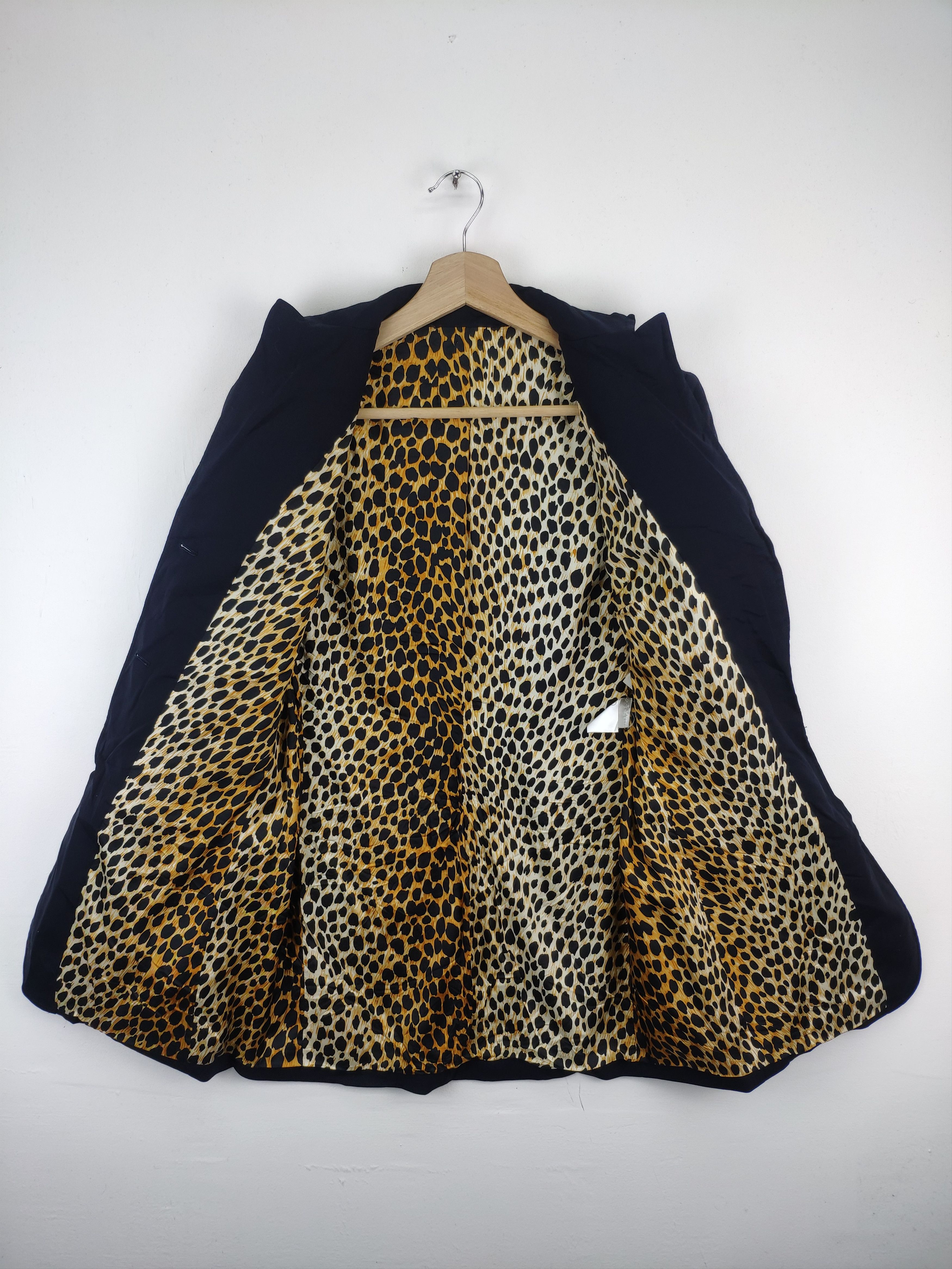 Dolce & Gabbana Dolce & Gabbana Wool Blazer Lining Leopard Distressed Size S / US 4 / IT 40 - 3 Thumbnail
