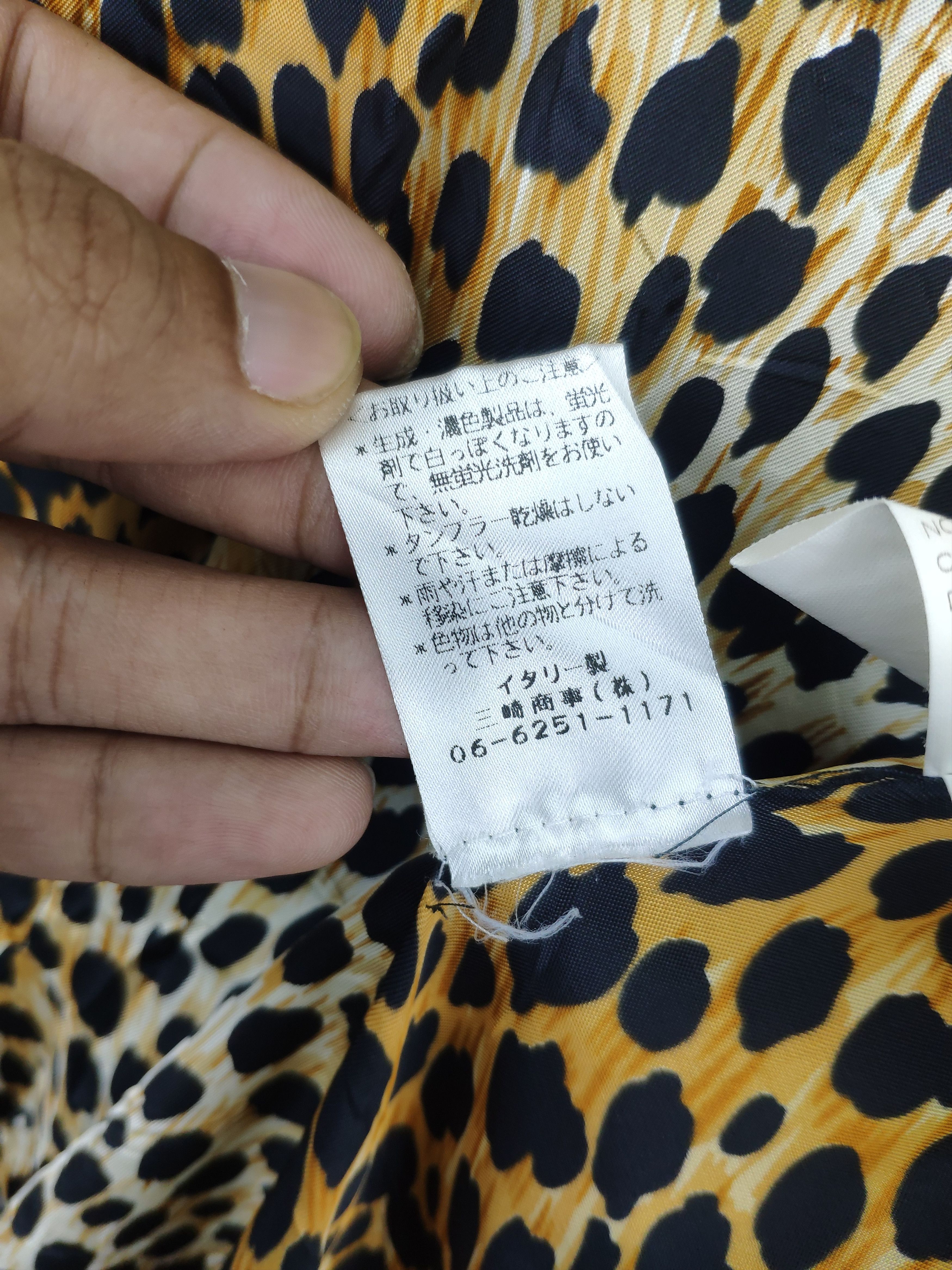Dolce & Gabbana Dolce & Gabbana Wool Blazer Lining Leopard Distressed Size S / US 4 / IT 40 - 6 Thumbnail