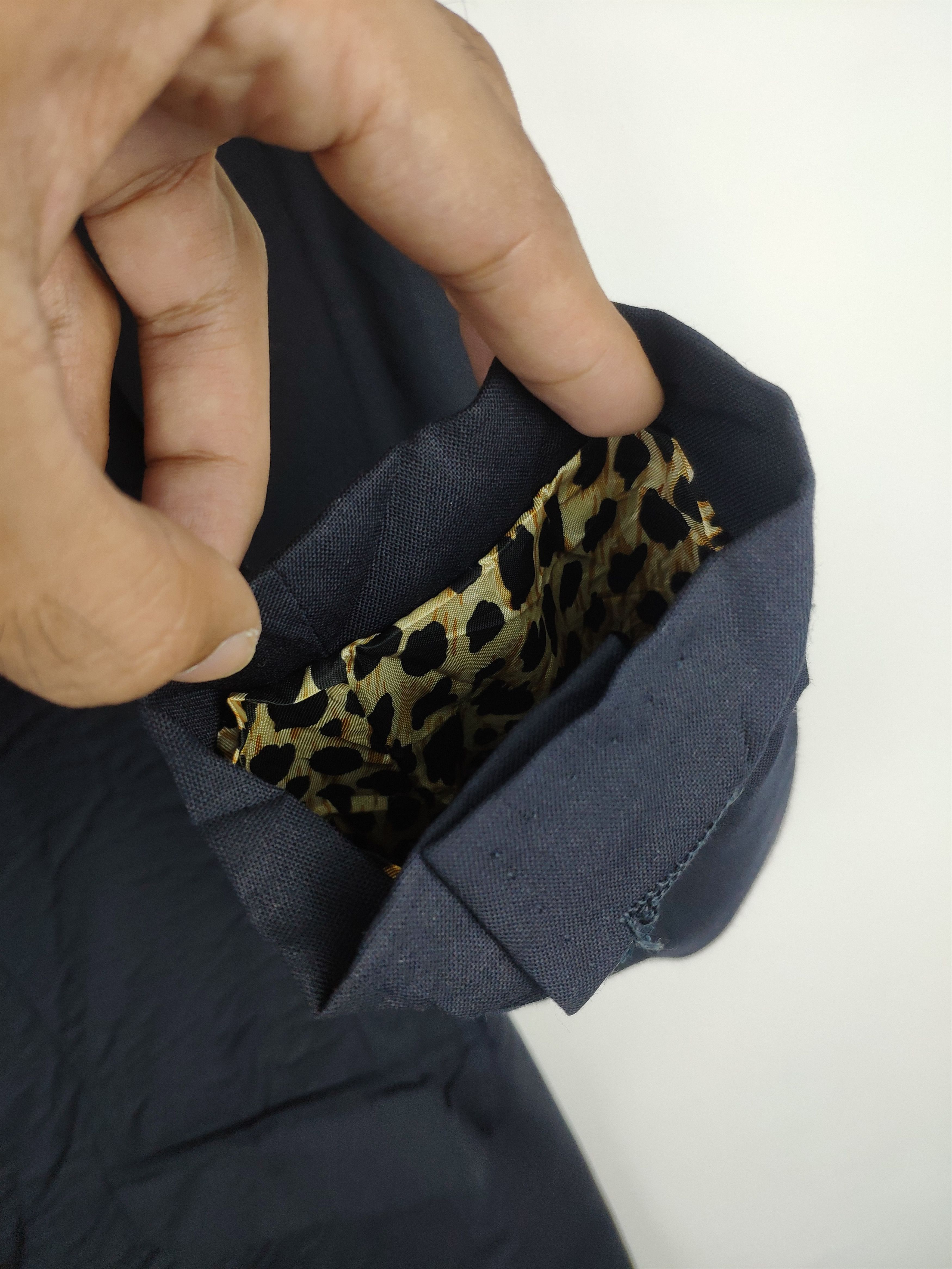 Dolce & Gabbana Dolce & Gabbana Wool Blazer Lining Leopard Distressed Size S / US 4 / IT 40 - 10 Thumbnail
