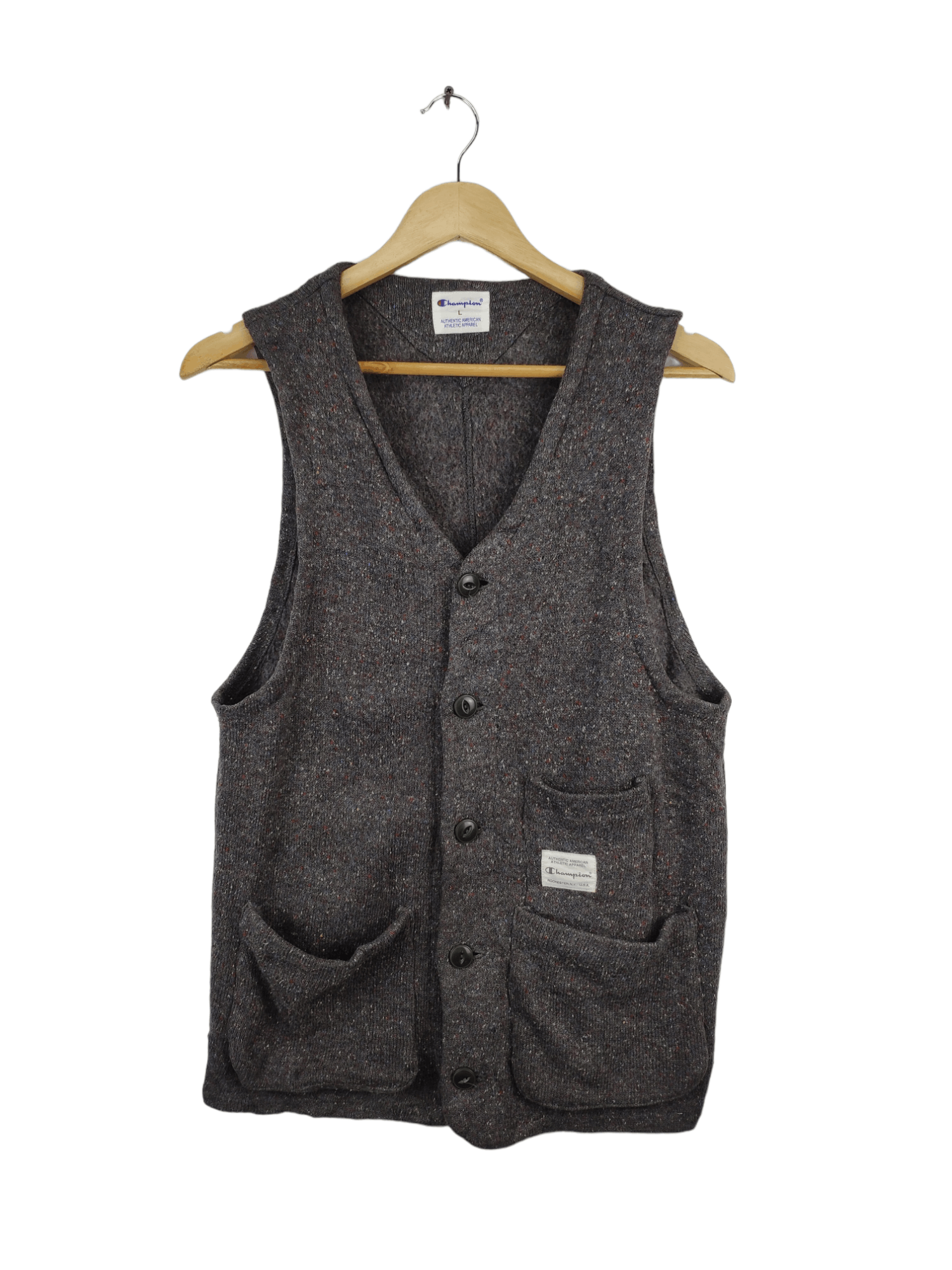 Champion sweater vest 40 sales
