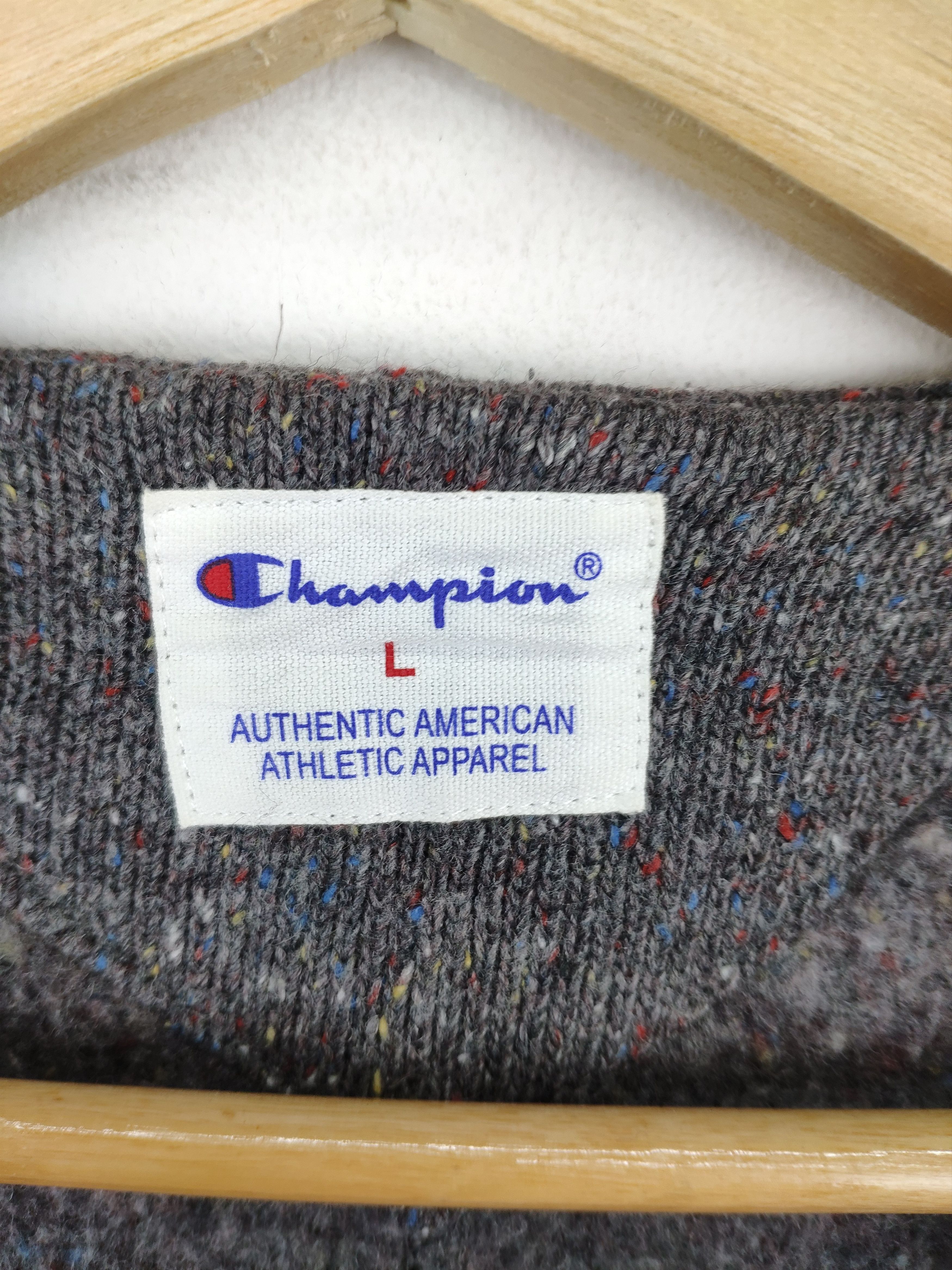 Champion × Vintage Vintage Champion Wool Vest Size S / US 4 / IT 40 - 3 Thumbnail
