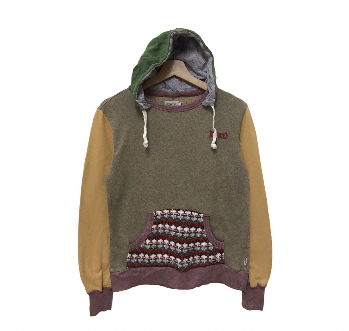 Japanese Brand Beswish Hoodie Sweatshirt Multicolor Size US S / EU 44-46 / 1 - 1 Thumbnail