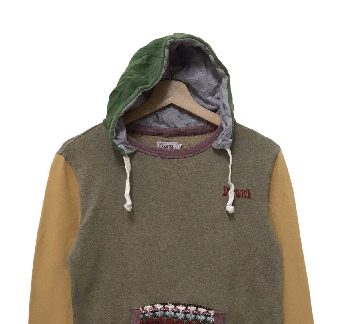 Japanese Brand Beswish Hoodie Sweatshirt Multicolor Size US S / EU 44-46 / 1 - 2 Thumbnail