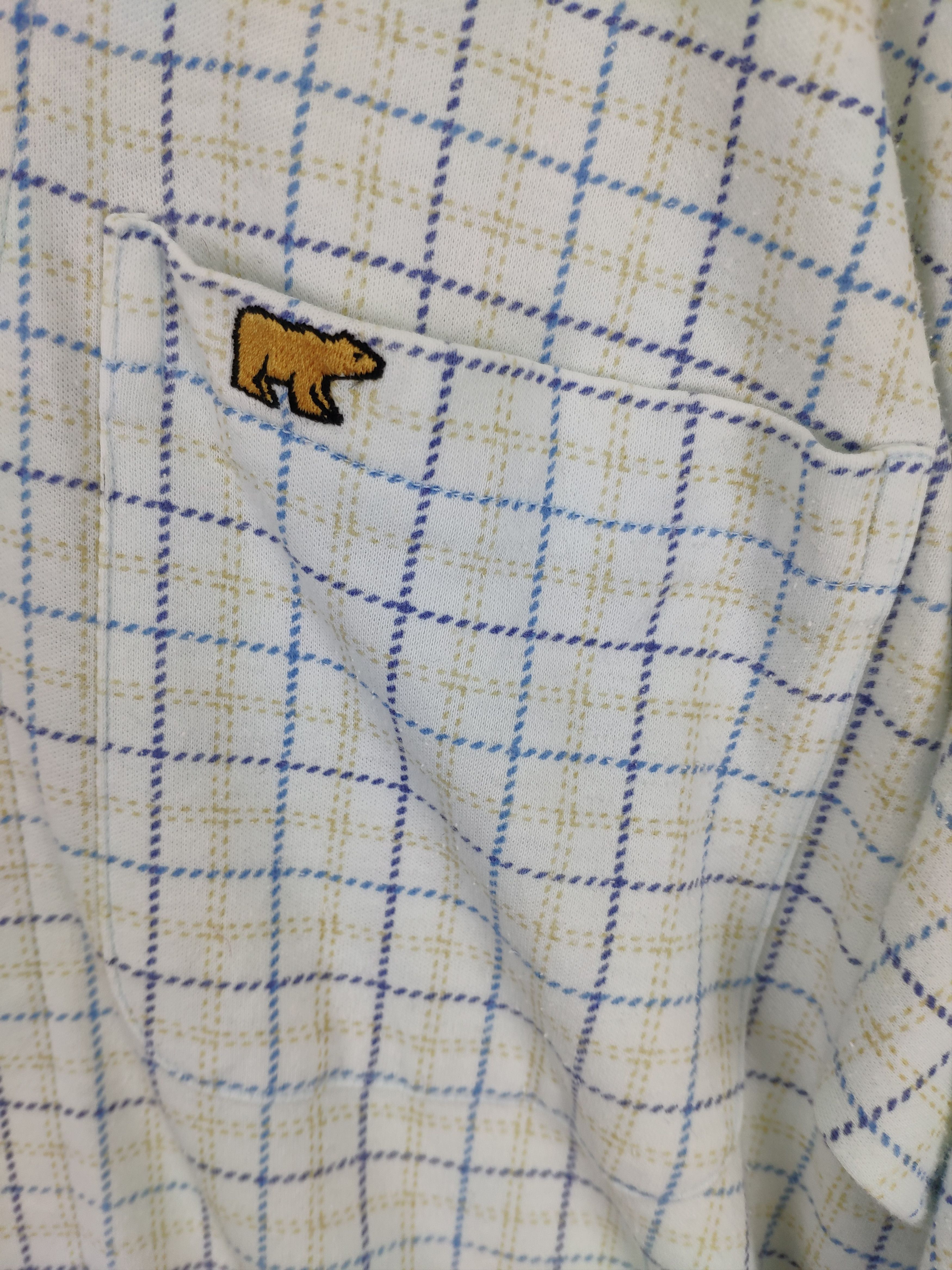 Golden Bear × Vintage Vintage Golden Bear Night Wear Plaid Long Sleeve Button Up Size US M / EU 48-50 / 2 - 6 Thumbnail