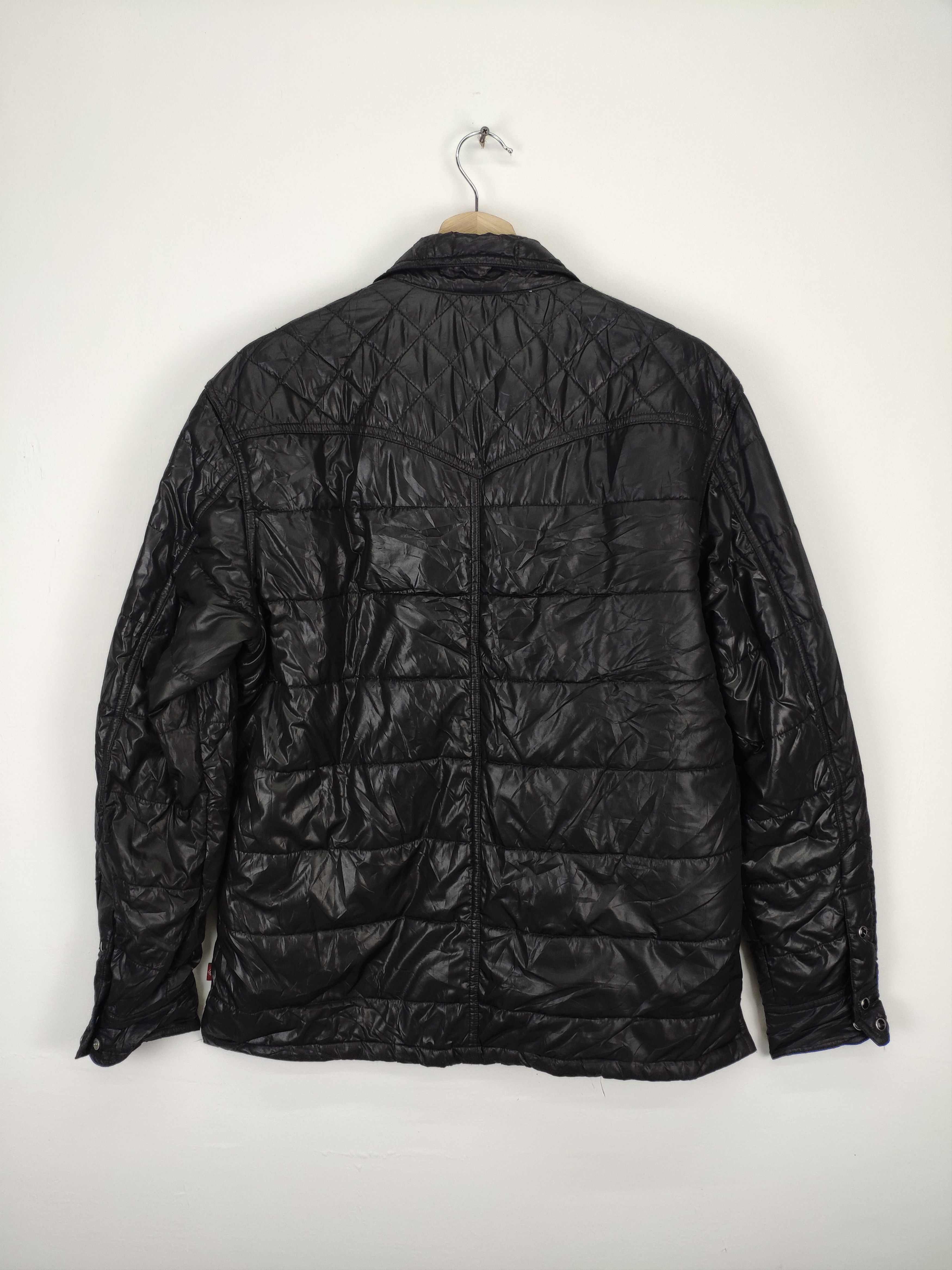 Japanese Brand × Vintage 🇯🇵 Vintage 1990s Light Puffer Jacket by Super Nuts Size US M / EU 48-50 / 2 - 12 Thumbnail