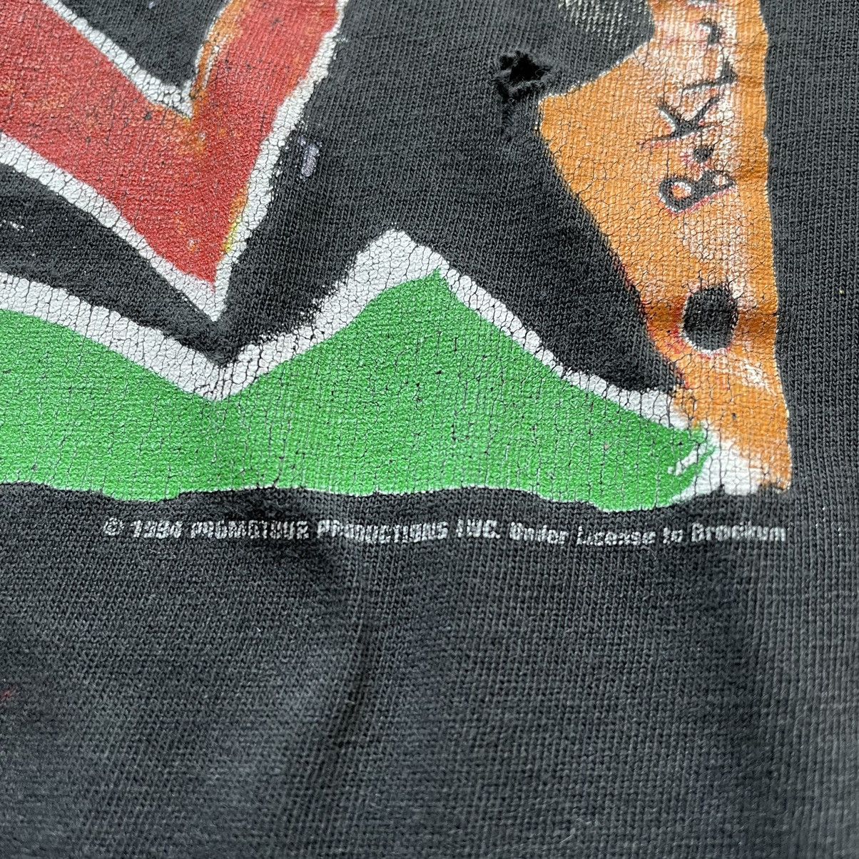 Band Tees Vintage 90s 1994 Rolling Stones Voodoo Lounge Tour Shirt XL Size US XL / EU 56 / 4 - 4 Thumbnail