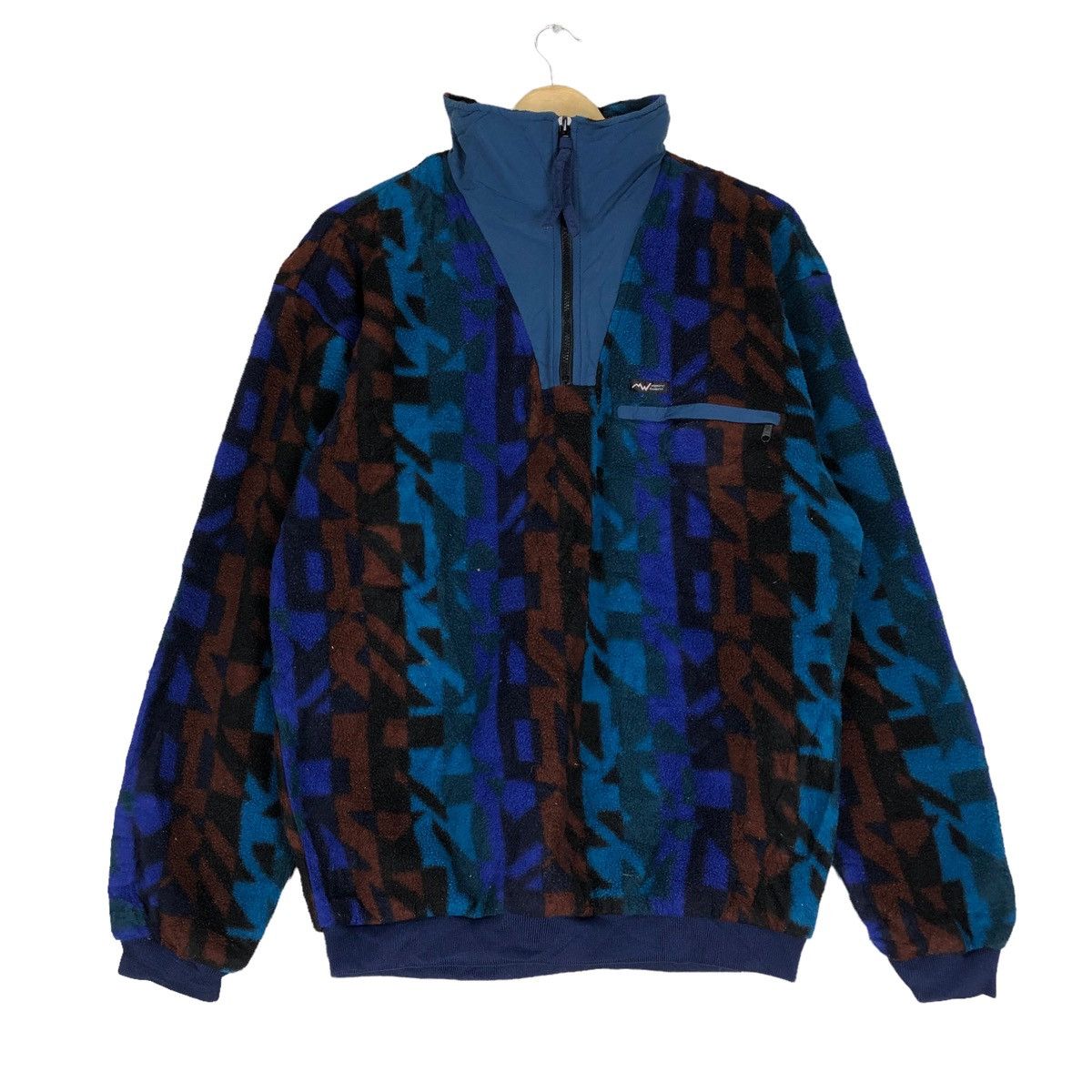 Vintage 🔥Vintage Over Print Fleece Polartec Jacket Size US L / EU 52-54 / 3 - 1 Thumbnail