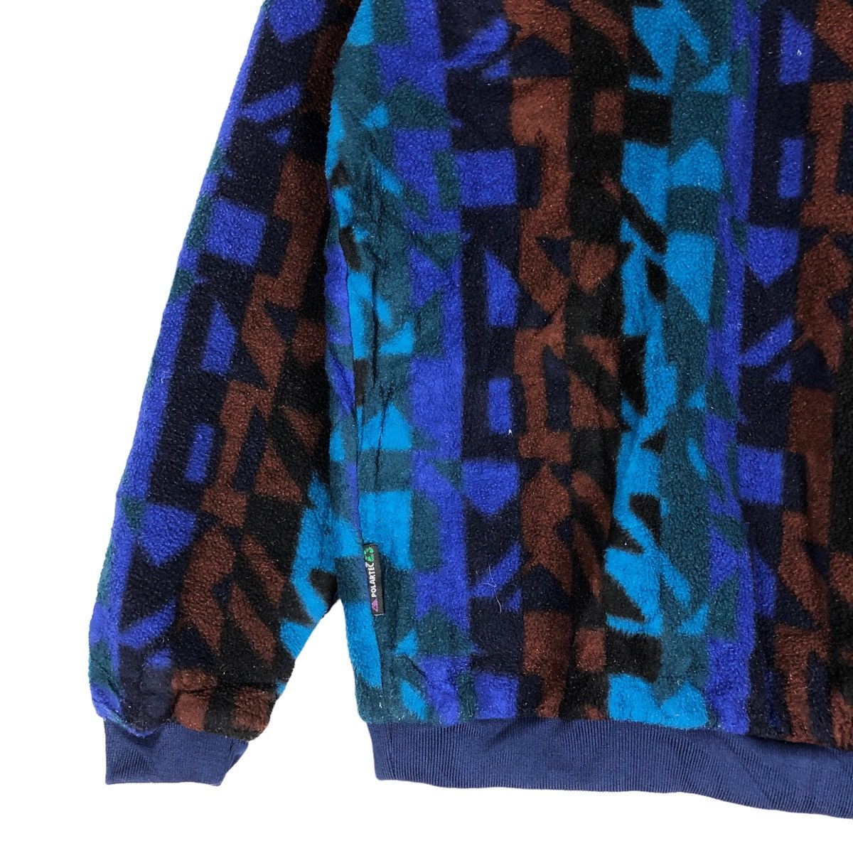 Vintage 🔥Vintage Over Print Fleece Polartec Jacket Size US L / EU 52-54 / 3 - 8 Thumbnail
