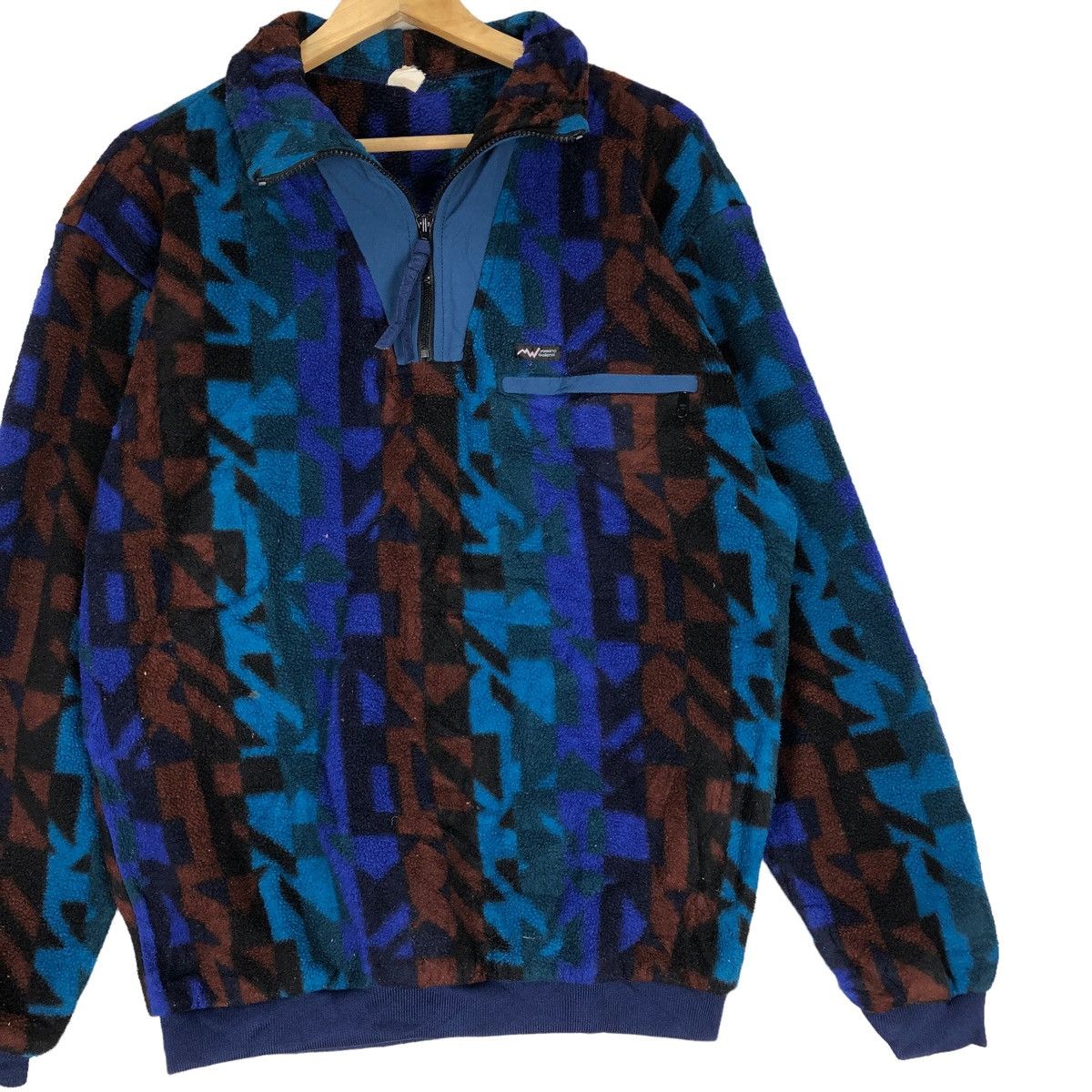 Vintage 🔥Vintage Over Print Fleece Polartec Jacket Size US L / EU 52-54 / 3 - 5 Thumbnail