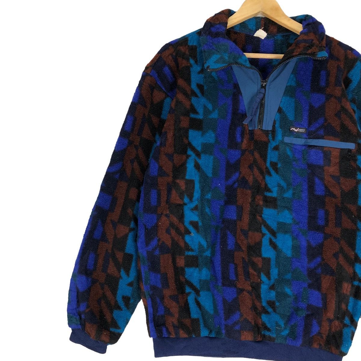 Vintage 🔥Vintage Over Print Fleece Polartec Jacket Size US L / EU 52-54 / 3 - 7 Thumbnail