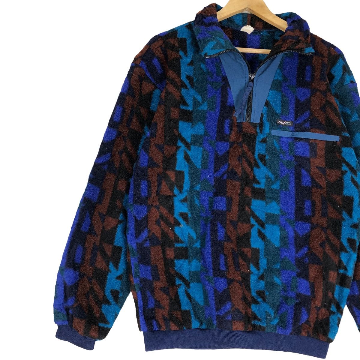Vintage 🔥Vintage Over Print Fleece Polartec Jacket Size US L / EU 52-54 / 3 - 4 Thumbnail