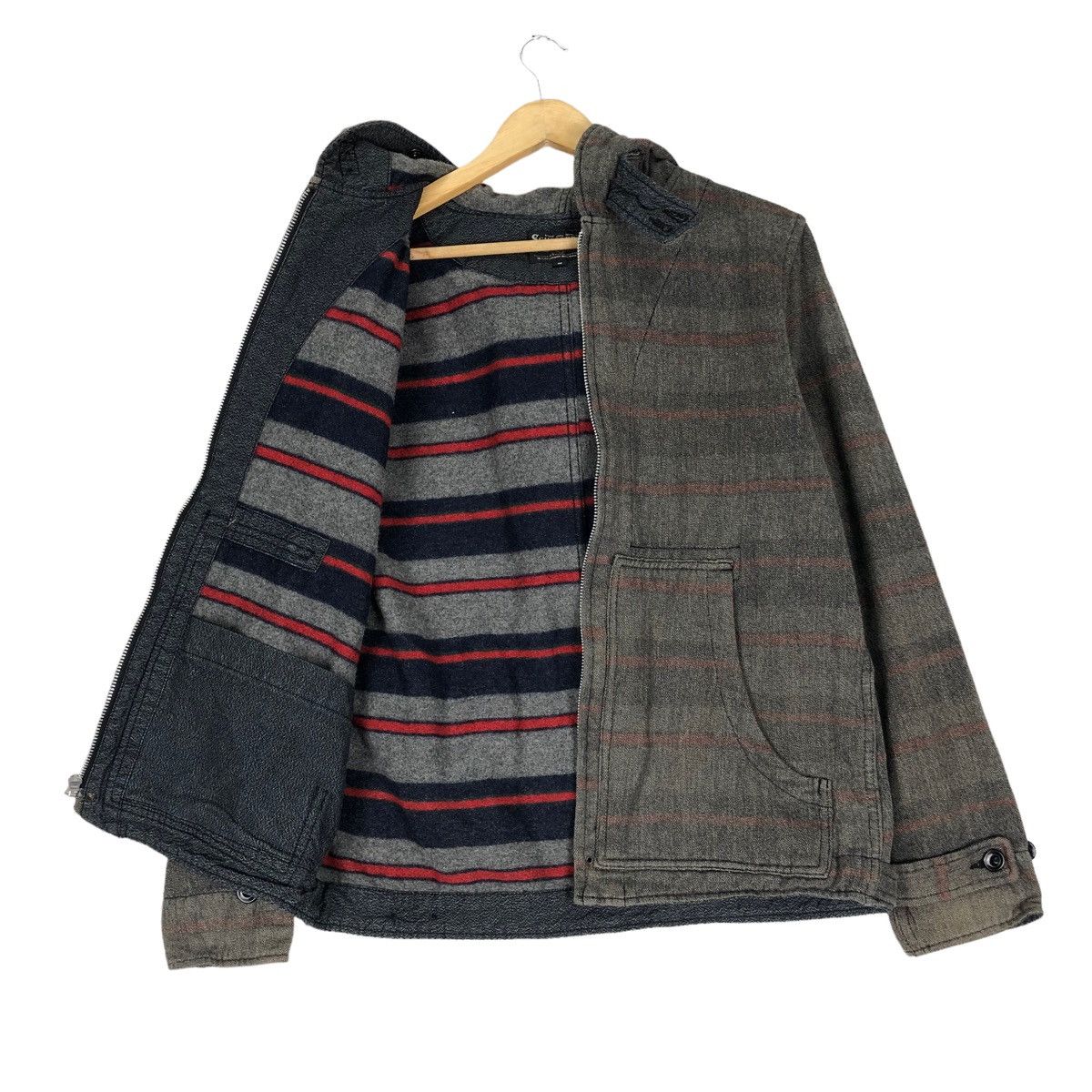 Schott 🔥Schott Bros Perfecto Stripes Hoodie Jacket Size US M / EU 48-50 / 2 - 1 Thumbnail