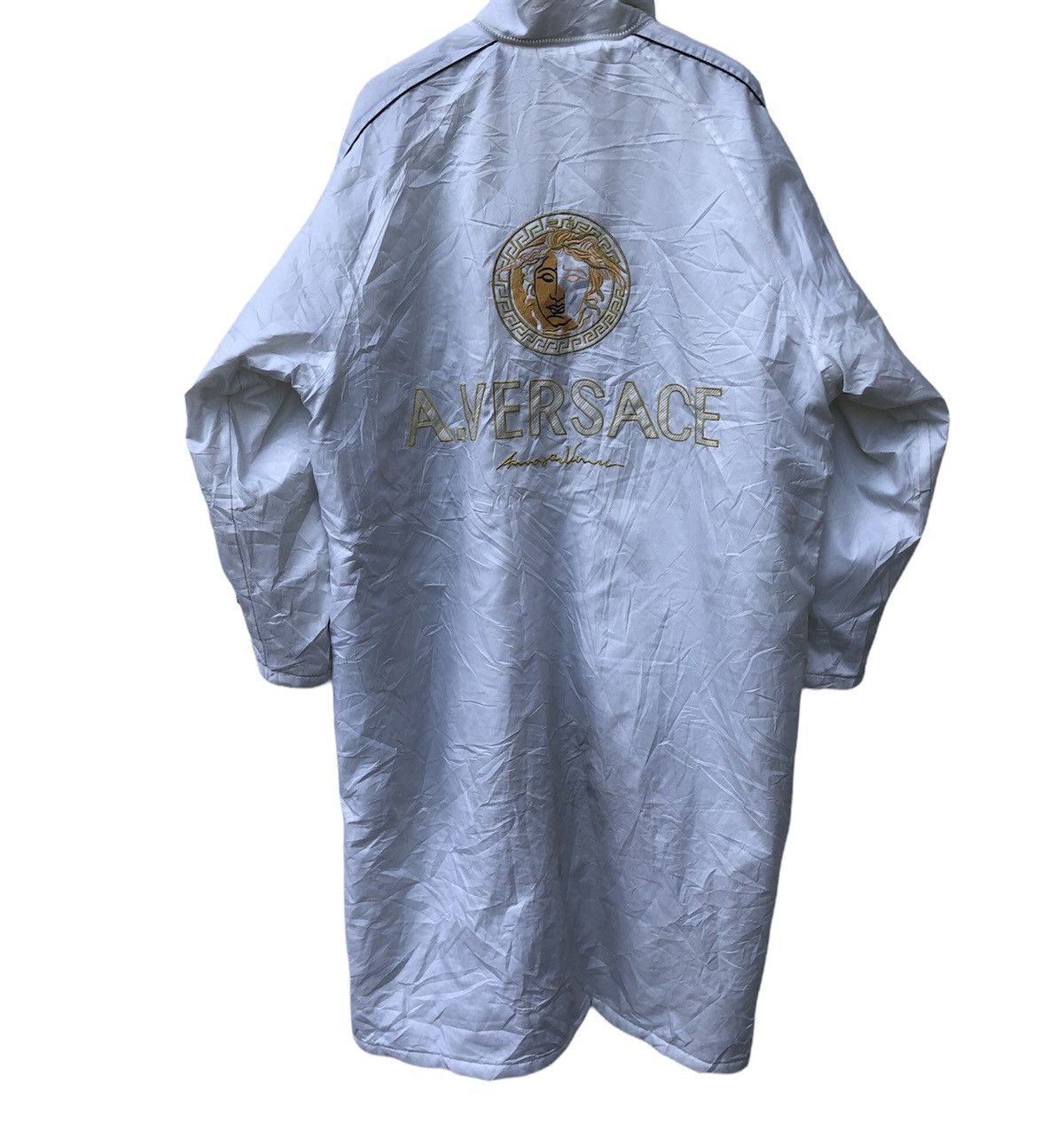 Japanese Brand VERSACE LIGHT JACKET DEEP PILE INSIDE Size US L / EU 52-54 / 3 - 2 Thumbnail