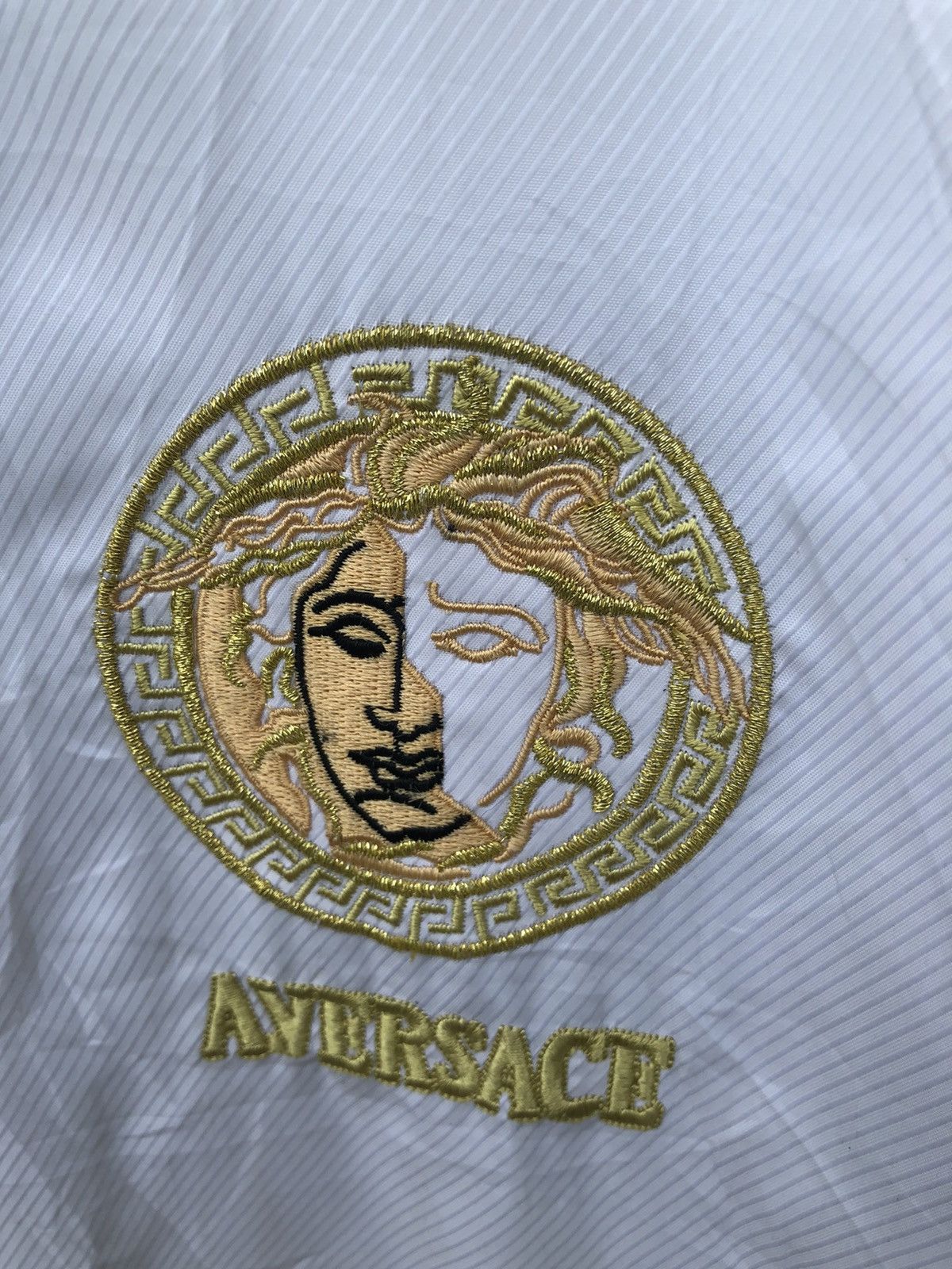 Japanese Brand VERSACE LIGHT JACKET DEEP PILE INSIDE Size US L / EU 52-54 / 3 - 4 Thumbnail