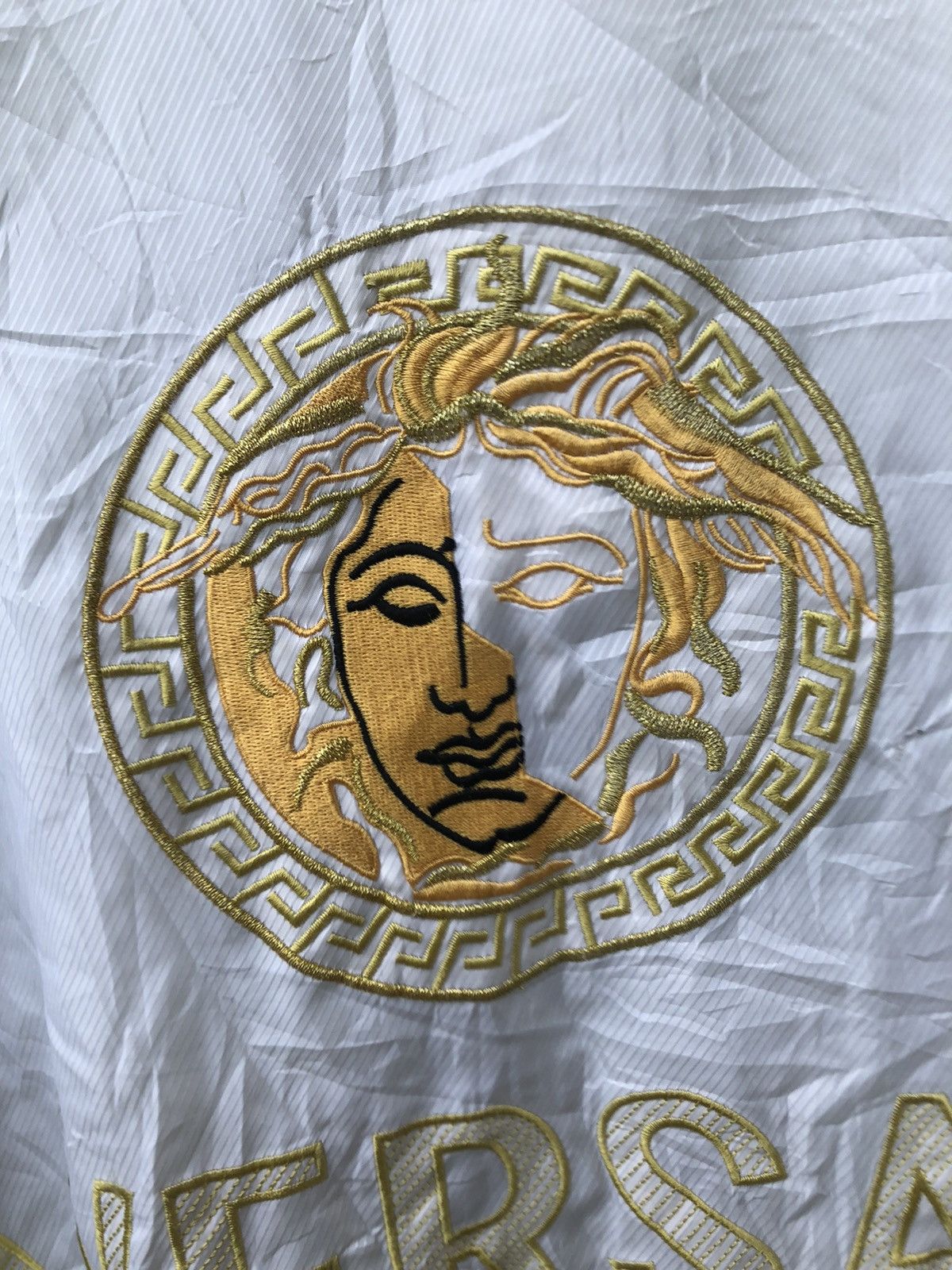 Japanese Brand VERSACE LIGHT JACKET DEEP PILE INSIDE Size US L / EU 52-54 / 3 - 7 Thumbnail