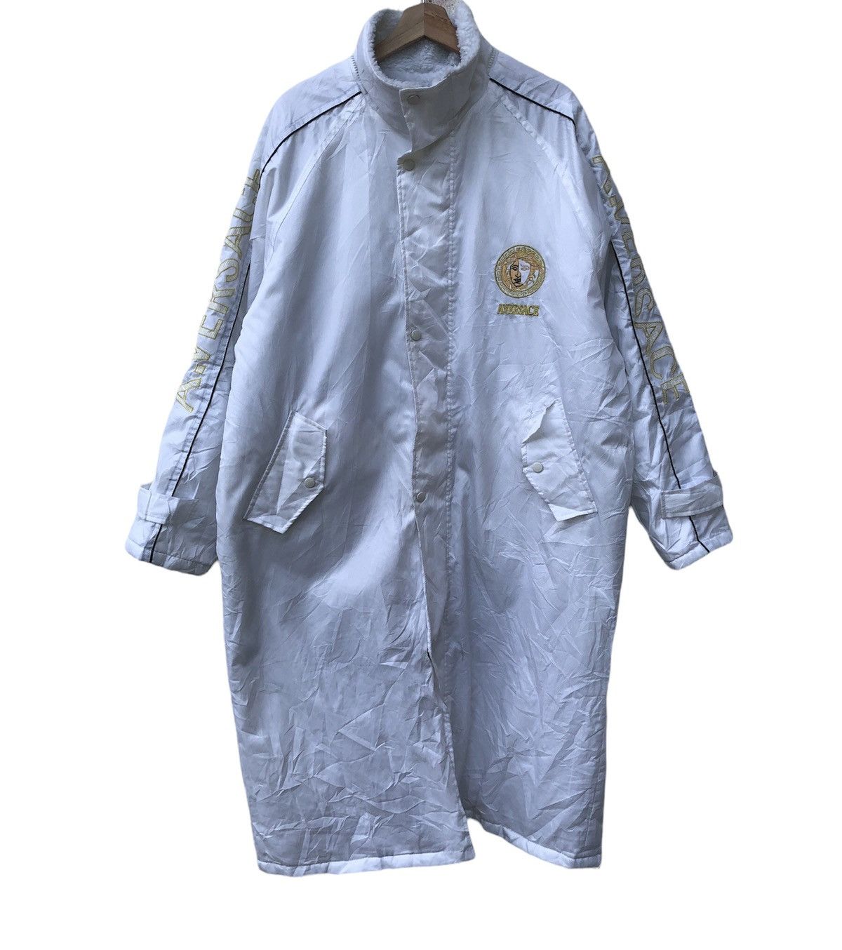 VERSACE LIGHT JACKET DEEP PILE INSIDE
