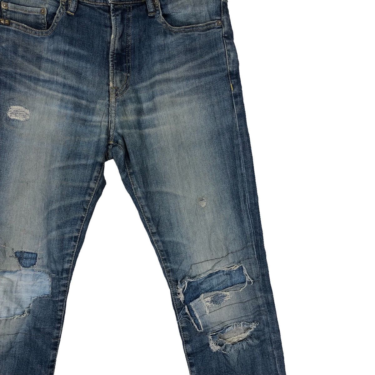 Hysteric Glamour 🔥HYSTERIC GLAMOUR DISTRESSED JEANS Size US 32 / EU 48 - 5 Thumbnail