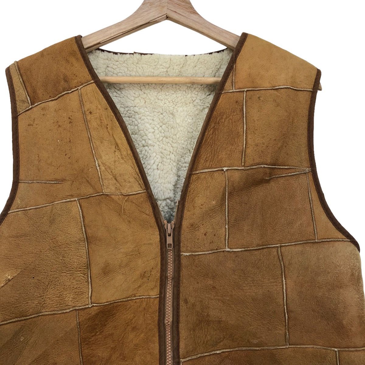 Japanese Brand Vintage Pacthwork Vest Jacket Size US M / EU 48-50 / 2 - 6 Thumbnail