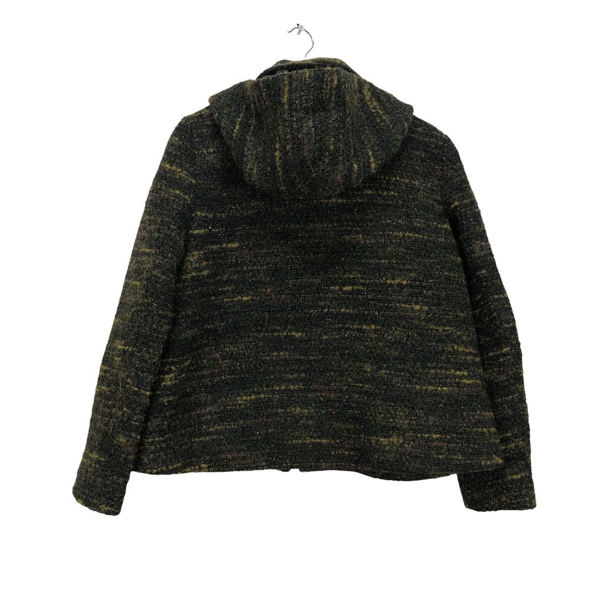 Karen Walker Designer Karen Walker Wool Hooded Jacket Size M / US 6-8 / IT 42-44 - 2 Thumbnail