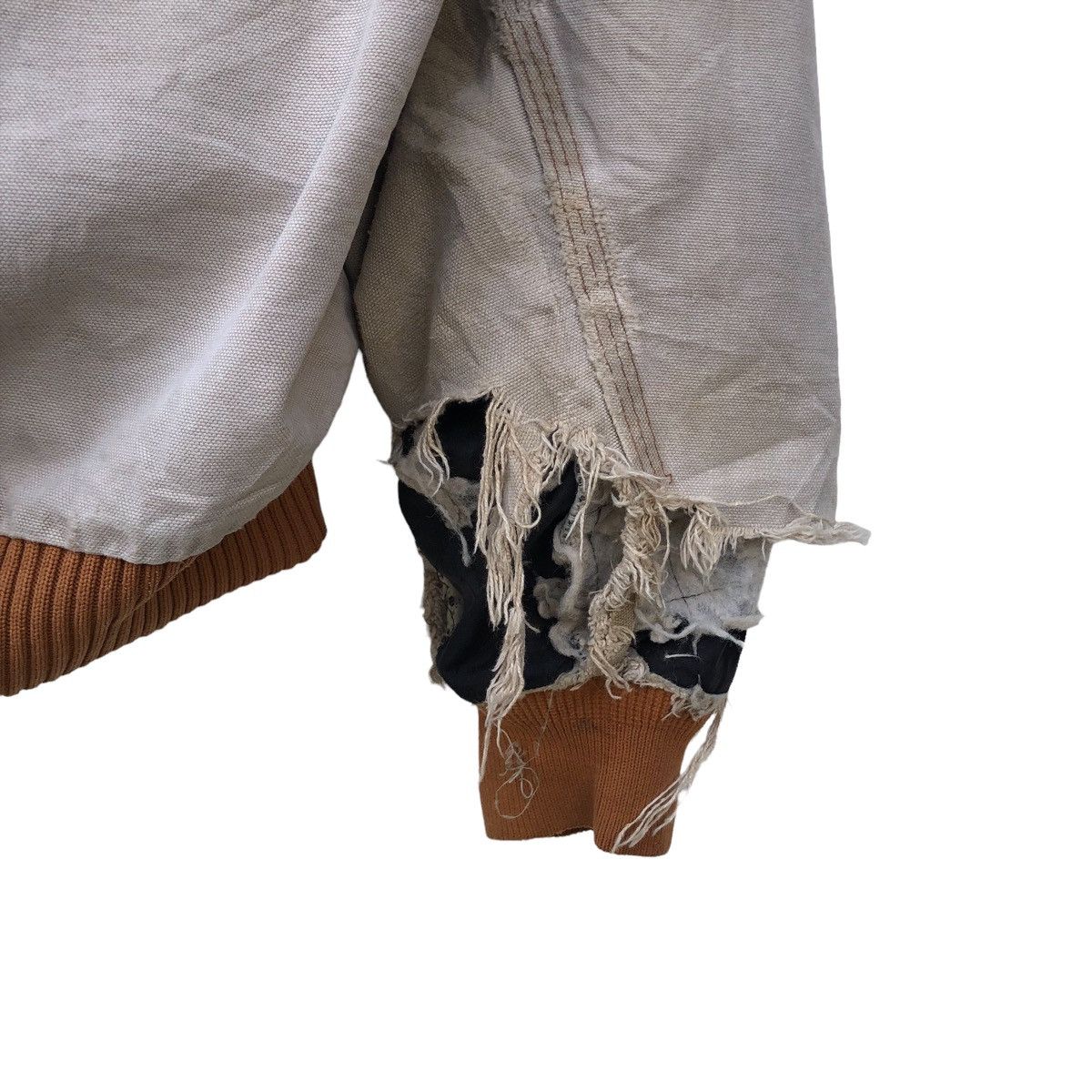 Carhartt 🔥Trashed Vintage Carhartt Distress Jacket Size US XL / EU 56 / 4 - 11 Thumbnail
