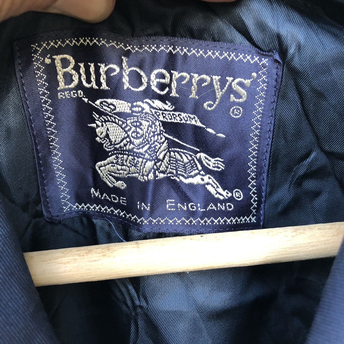 Burberry 🔥Vintage Burberry England Trench Coat Nova Check Jacket Size US M / EU 48-50 / 2 - 4 Thumbnail
