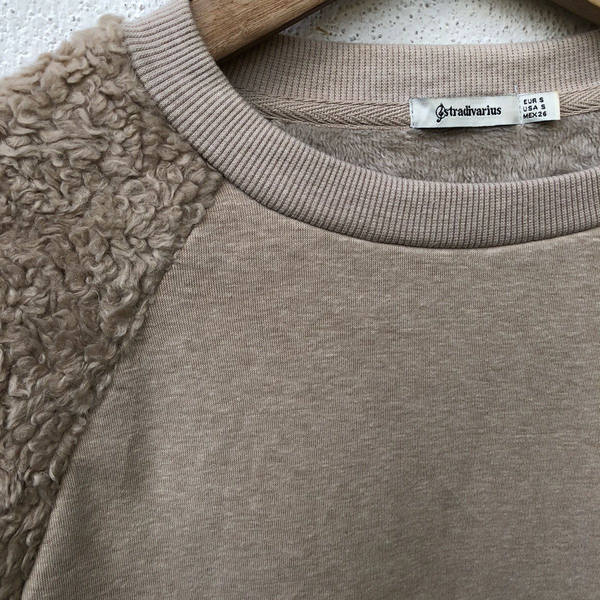 Other Japanese Brand Stradivarius Hybrid Fleece/fur Sweatshirt Size M / US 6-8 / IT 42-44 - 5 Thumbnail