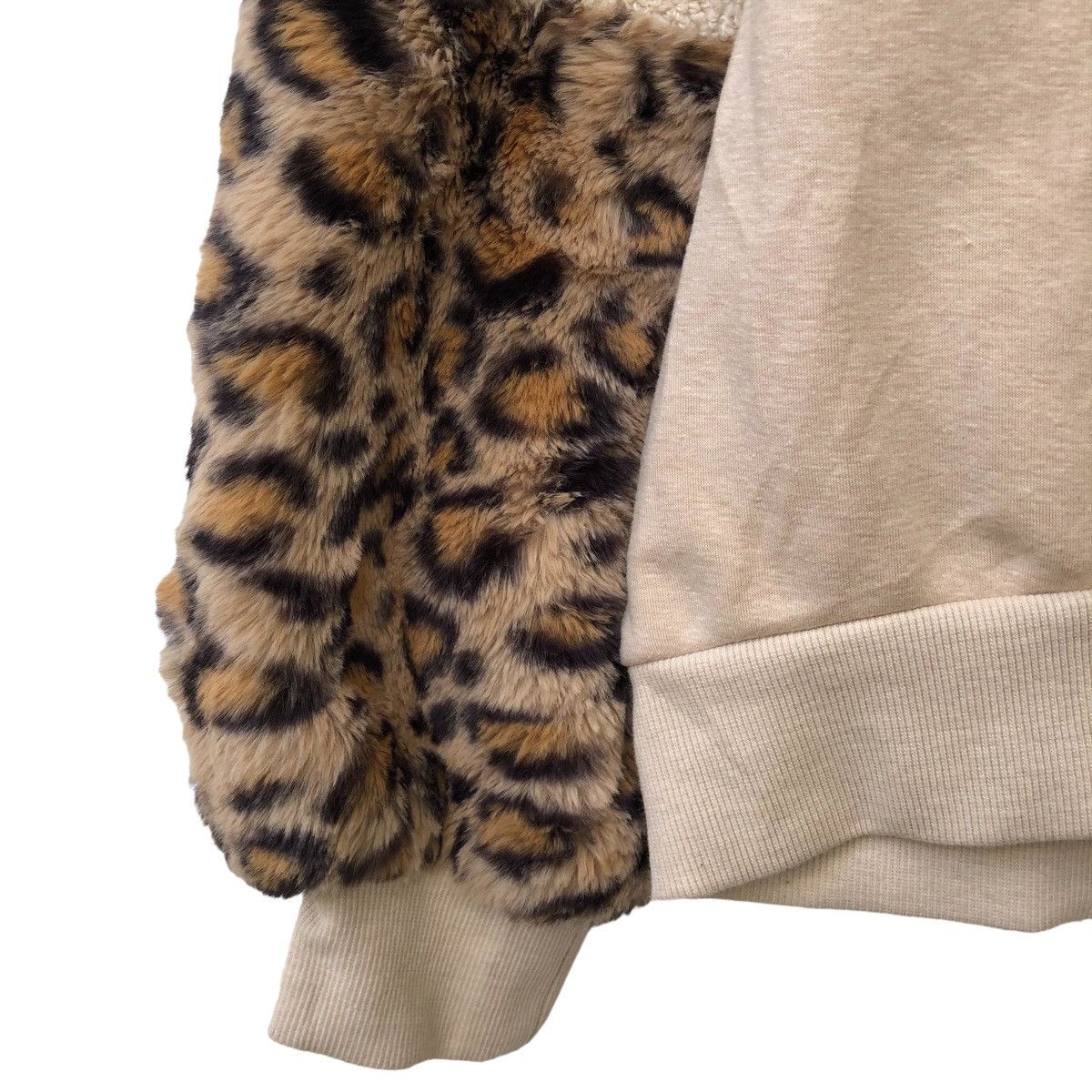 Other Japanese Brand Stradivarius Hybrid Fleece/fur Sweatshirt Size M / US 6-8 / IT 42-44 - 3 Thumbnail