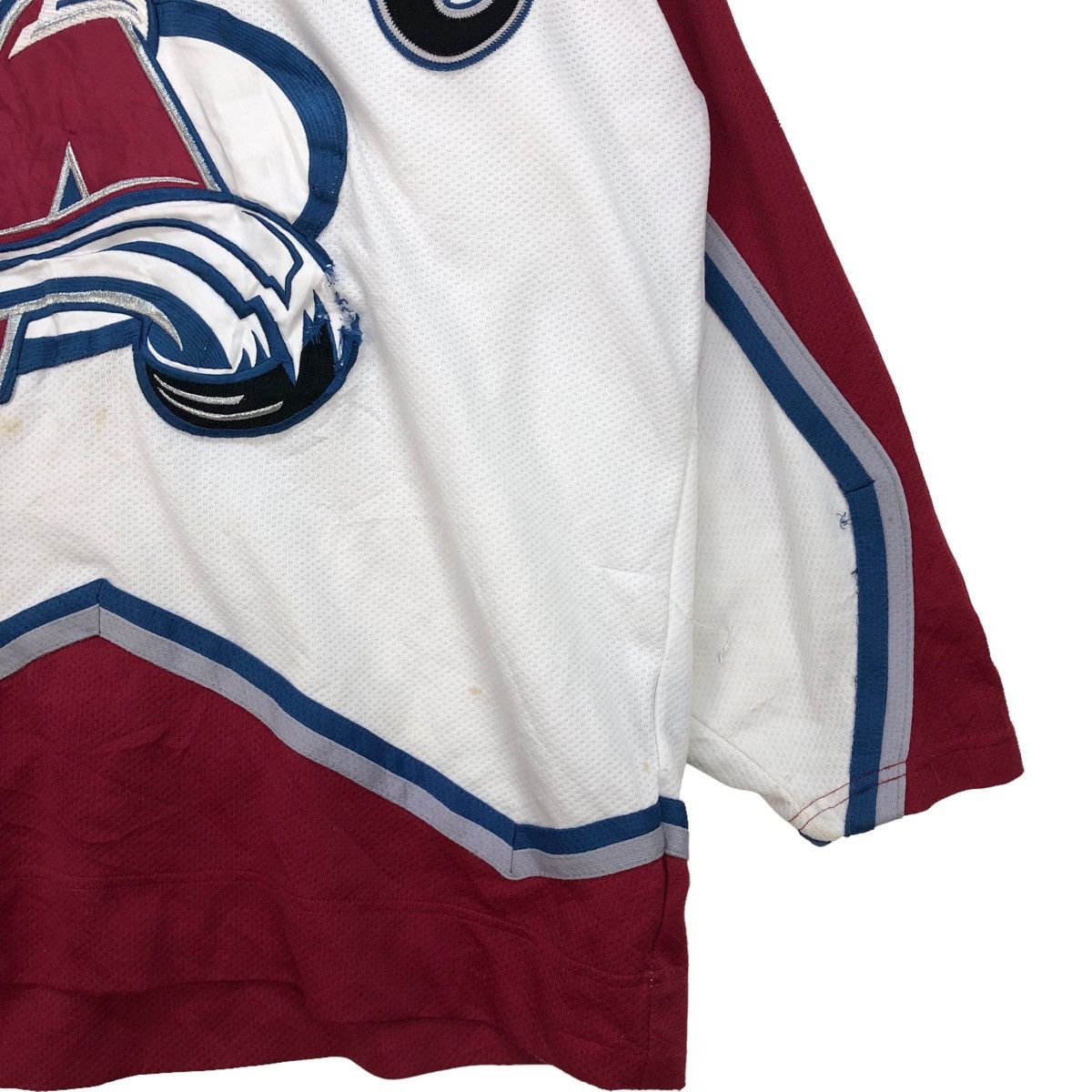 Ccm Vtg NHL Starter Hockey Jersey Legend SAKIC Size US XL / EU 56 / 4 - 5 Thumbnail