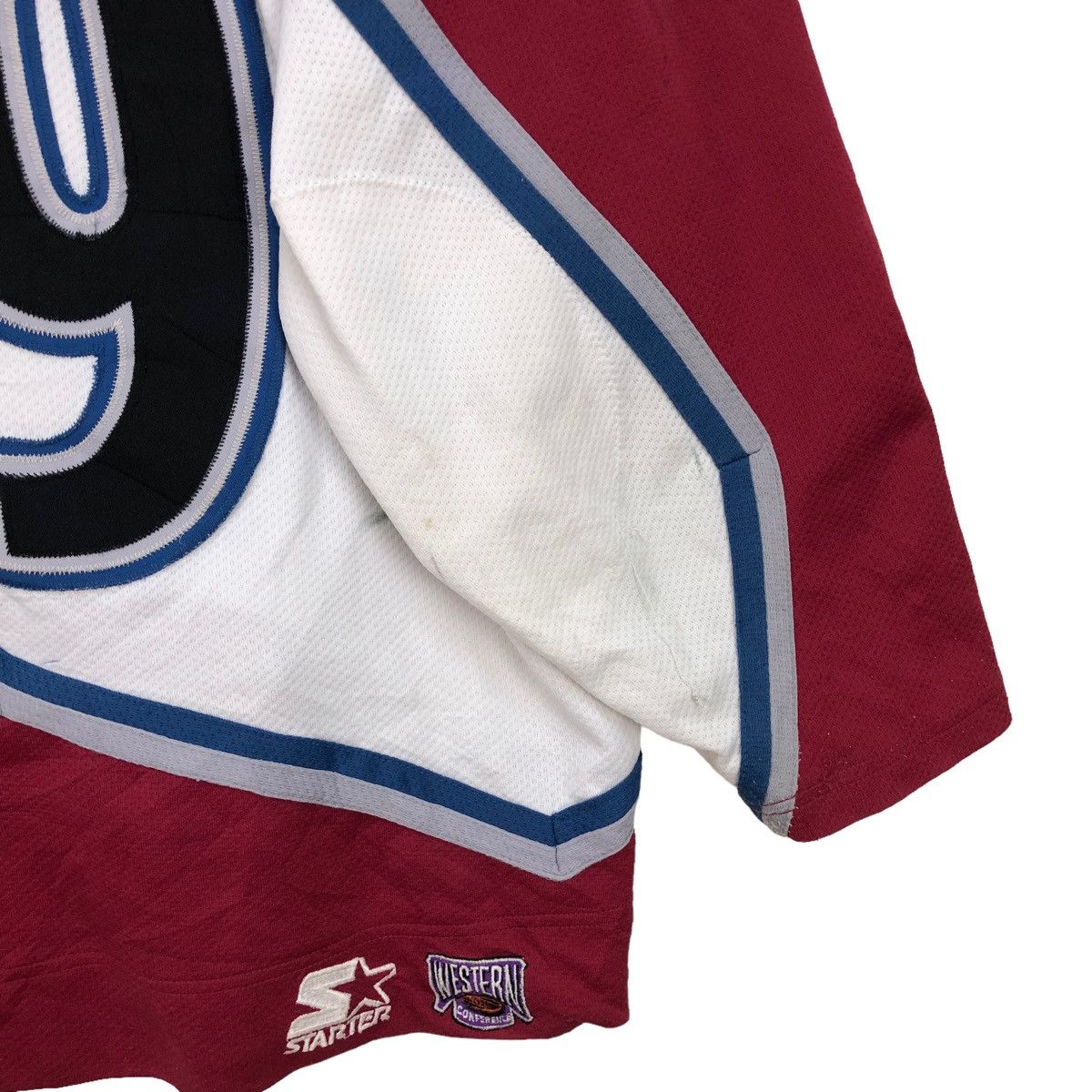 Ccm Vtg NHL Starter Hockey Jersey Legend SAKIC Size US XL / EU 56 / 4 - 8 Thumbnail
