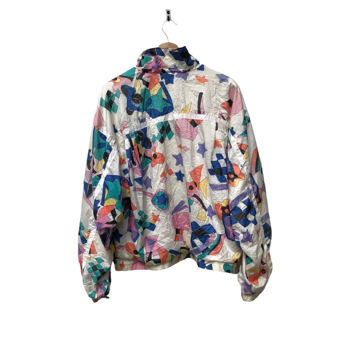 Fila 📣VINTAGE FILA FULL PRINT LIGHT JACKET Size US L / EU 52-54 / 3 - 2 Thumbnail