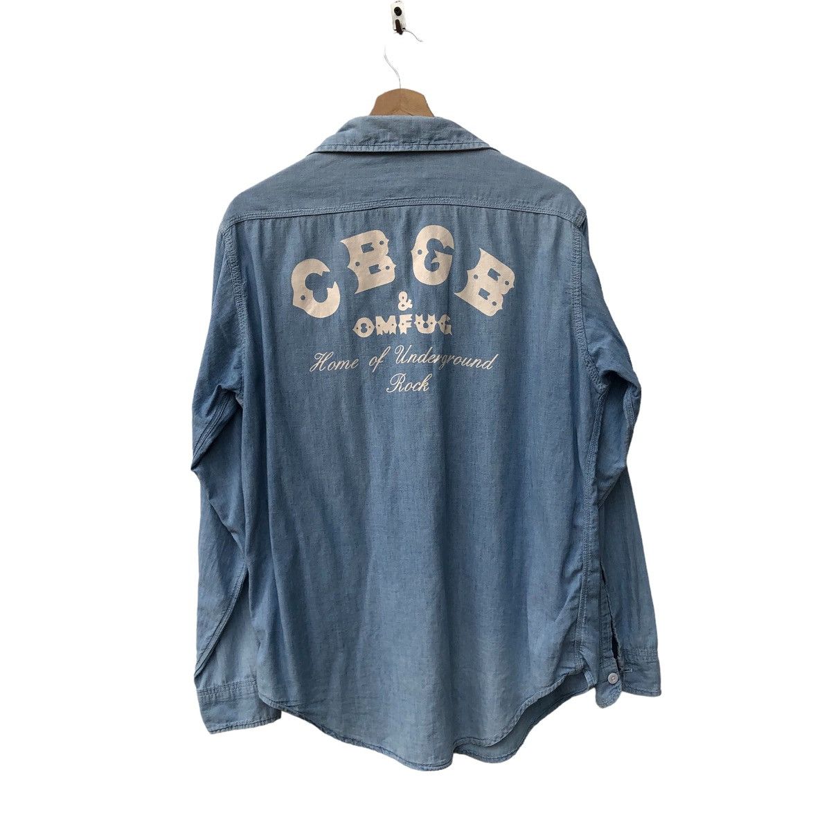 Band Tees VINTAGE BIG MAC CBGB LONG SLEEVE BUTTON UP Size US M / EU 48-50 / 2 - 1 Thumbnail