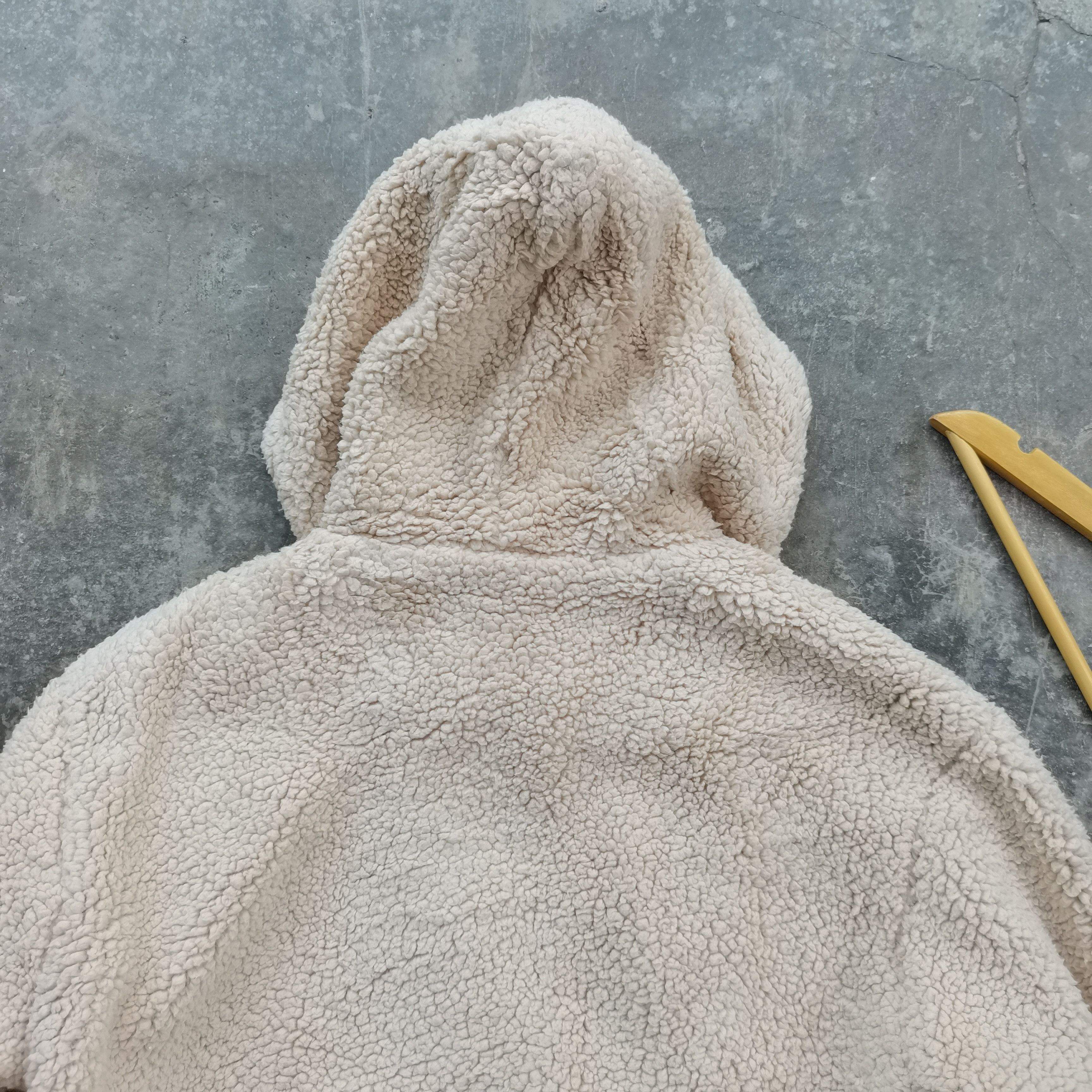 Japanese Brand Archive🔥Vintage AS KNOW AS Sherpa Fleece Hoodie Jacket Size US M / EU 48-50 / 2 - 6 Thumbnail