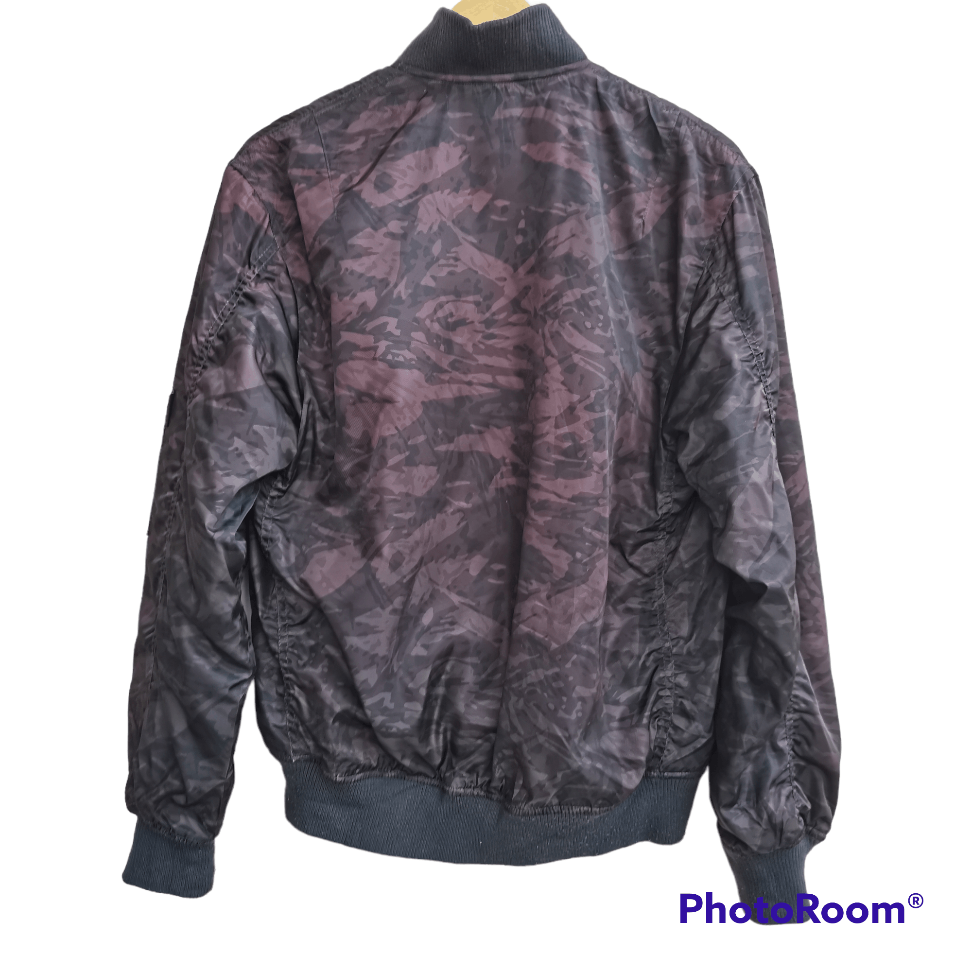 Japanese Brand Steals💥 FIELD CORE Camouflage Bomber Jacket Size US L / EU 52-54 / 3 - 2 Thumbnail