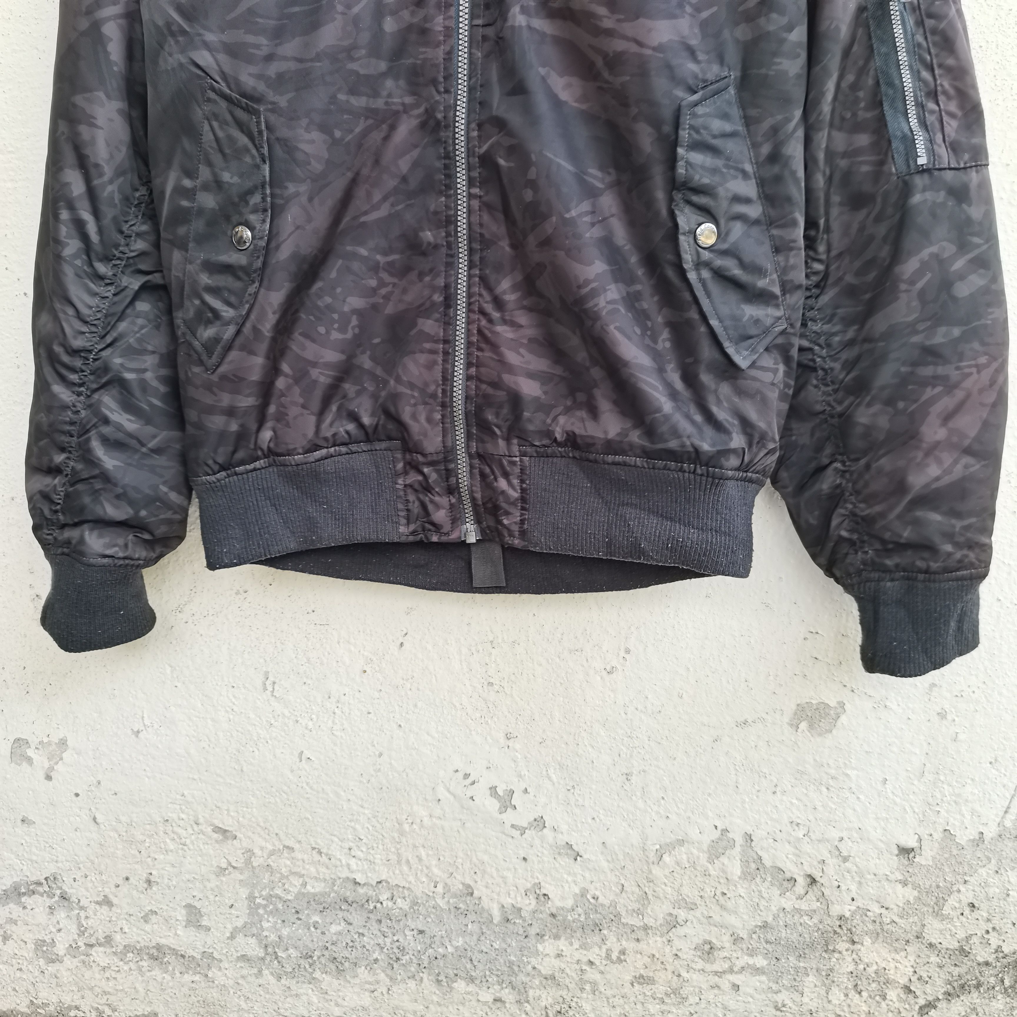 Japanese Brand Steals💥 FIELD CORE Camouflage Bomber Jacket Size US L / EU 52-54 / 3 - 5 Thumbnail