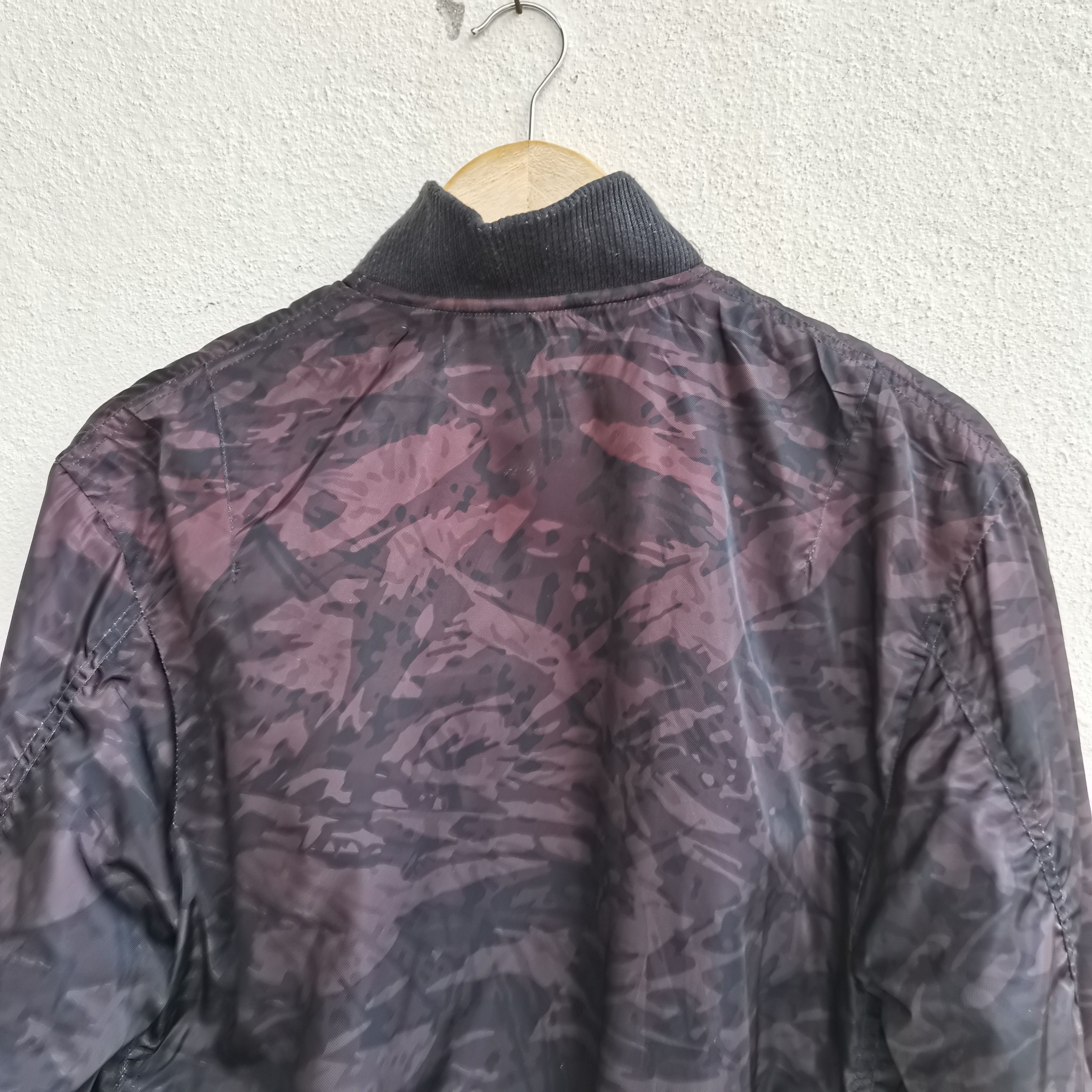 Japanese Brand Steals💥 FIELD CORE Camouflage Bomber Jacket Size US L / EU 52-54 / 3 - 6 Thumbnail