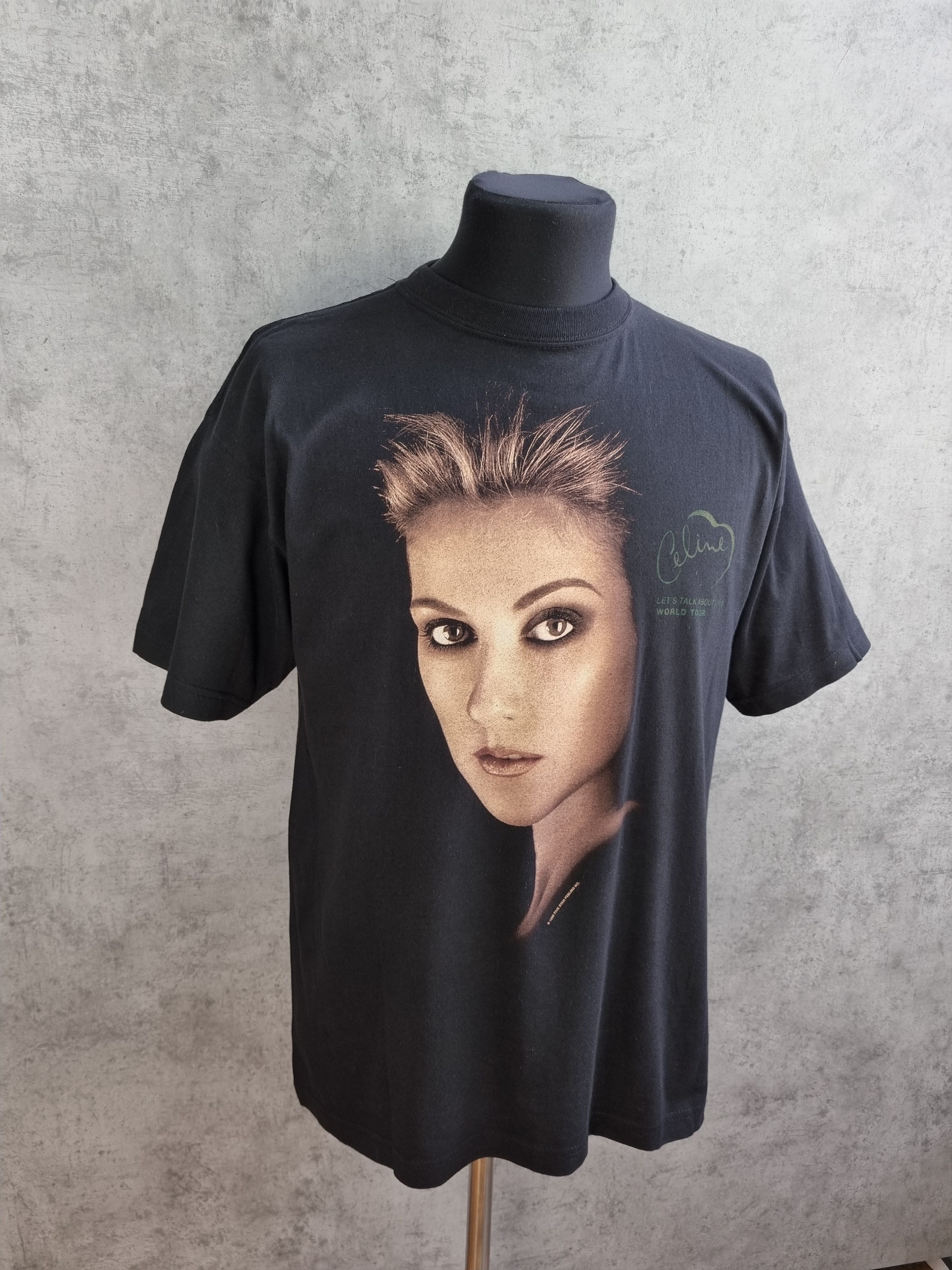 Band Tees × Vintage '98 Rare Celine Dion World Tour Vintage Tee Size US L / EU 52-54 / 3 - 12 Thumbnail