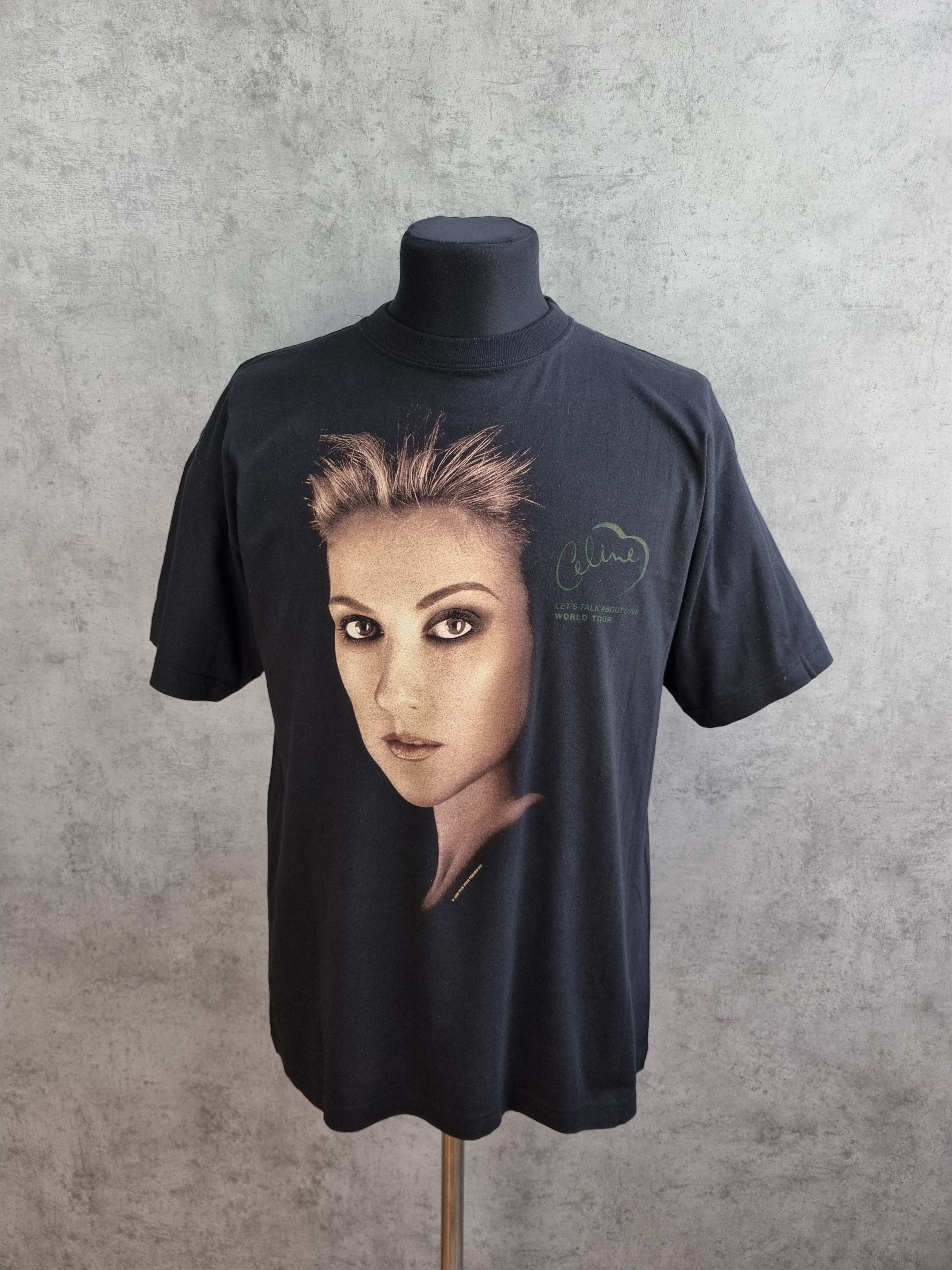 Band Tees × Vintage '98 Rare Celine Dion World Tour Vintage Tee Size US L / EU 52-54 / 3 - 1 Thumbnail
