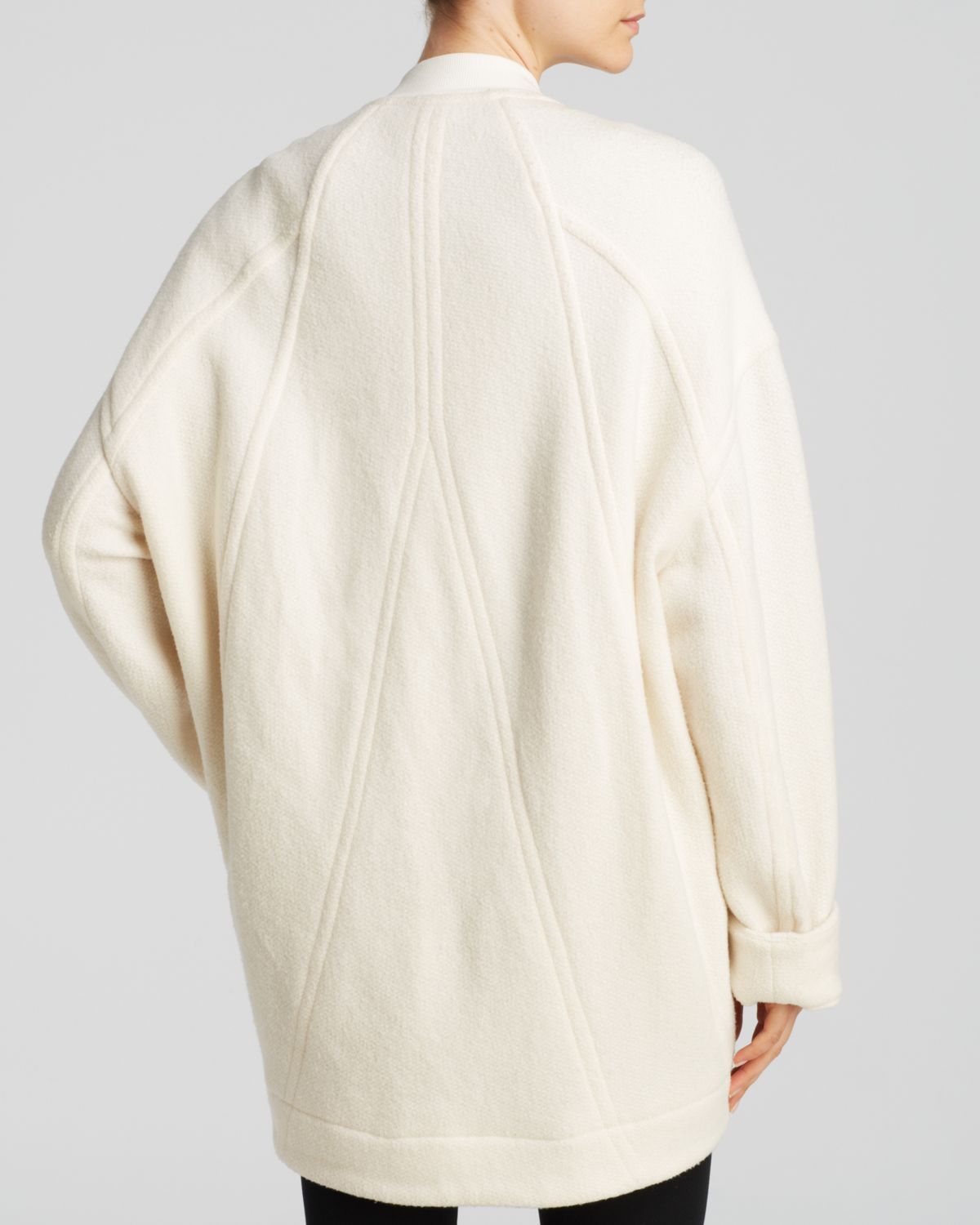 Helmut Lang Rare Helmut Lang Oversize Cocoon Wool Light Trench/Coat Size L / US 10 / IT 46 - 2 Thumbnail
