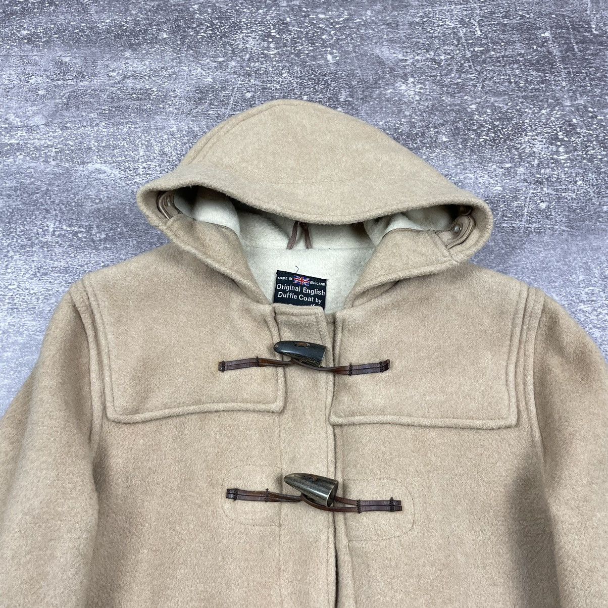 Gloverall Vintage 90s Gloverall Made in England Duffle Coat Size US XL / EU 56 / 4 - 2 Thumbnail